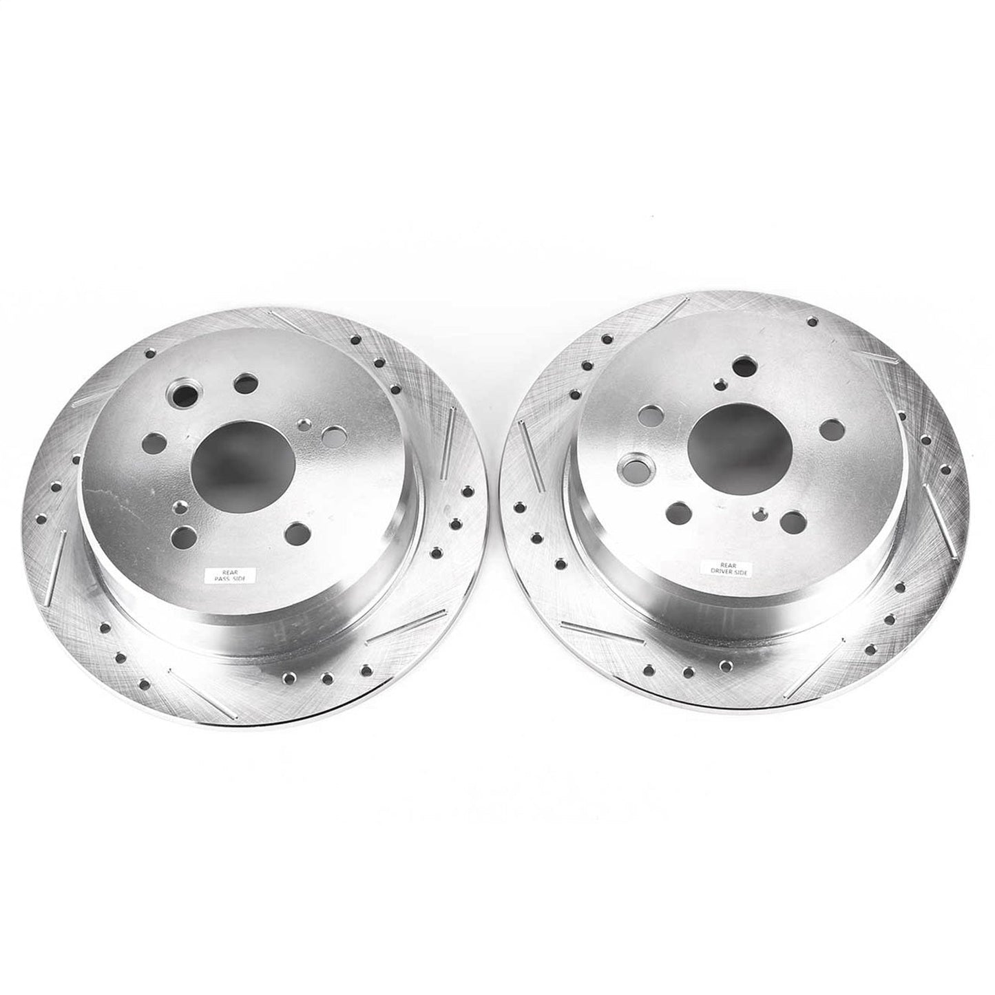 PowerStop Rear Evolution Drilled & Slotted Rotors | Lexus IS250 (06-15) (JBR1151XPR)