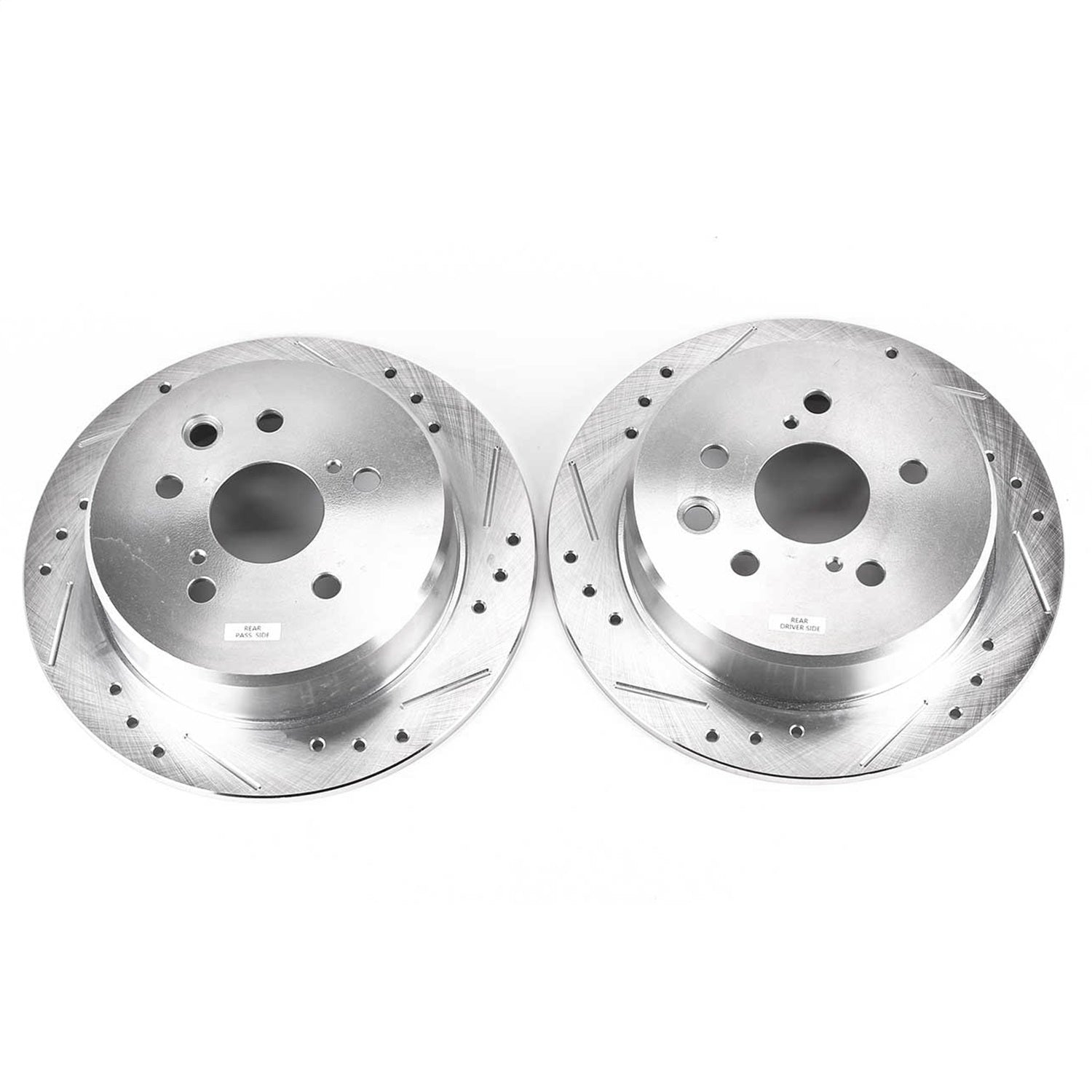PowerStop Rear Evolution Drilled & Slotted Rotors | Lexus IS250 (06-15) (JBR1151XPR)
