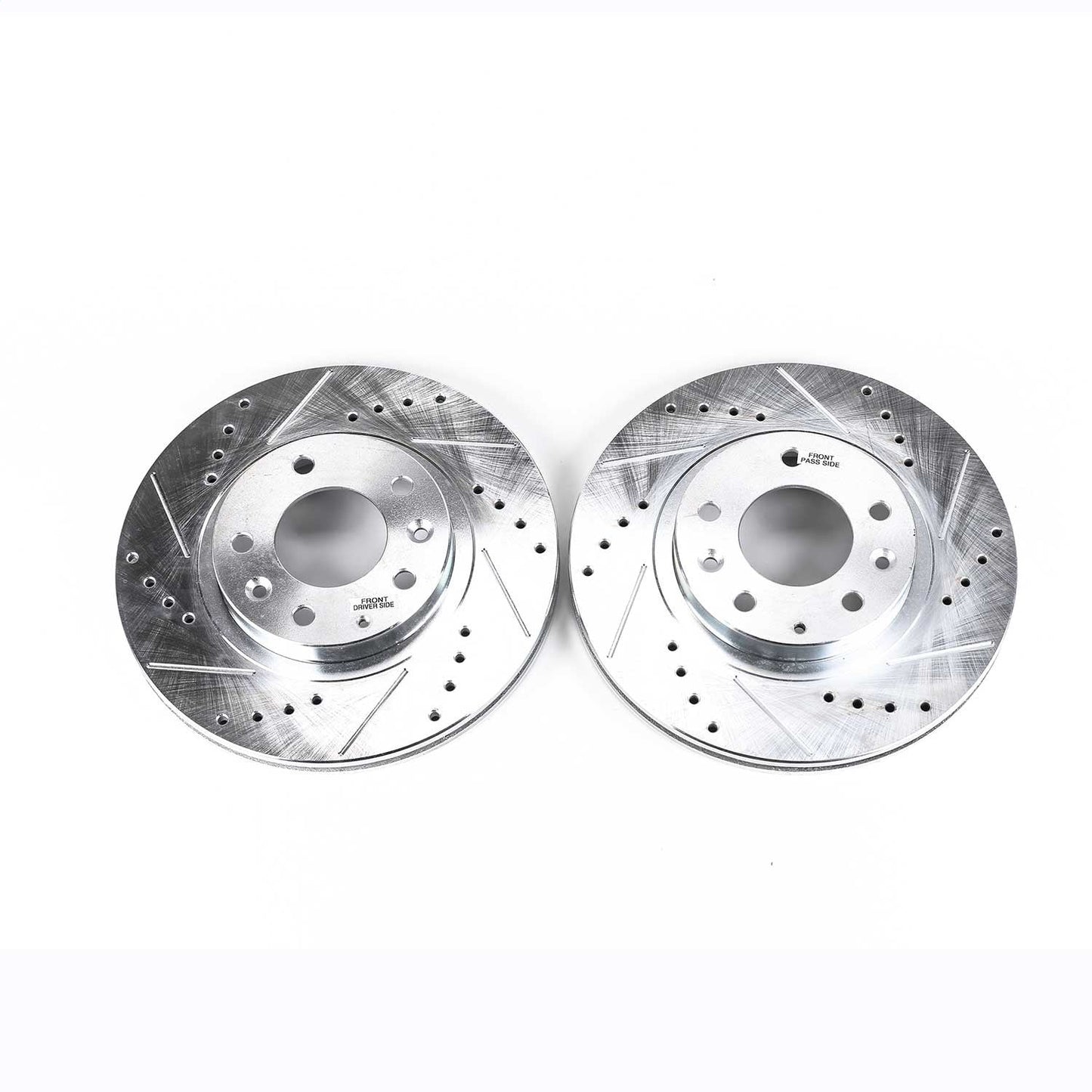 PowerStop Drilled & Slotted Front Evolution Rotors - Pair | Mazda MX-5 Miata (06-15) (JBR1157XPR)