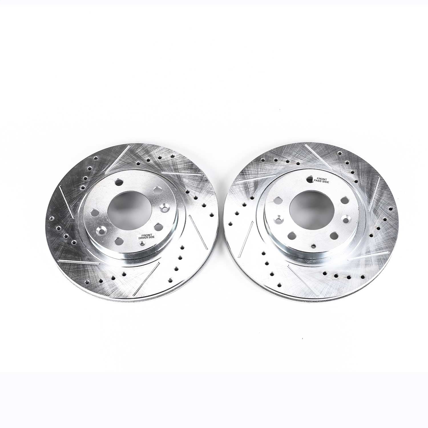 PowerStop Drilled & Slotted Front Evolution Rotors - Pair | Mazda MX-5 Miata (06-15) (JBR1157XPR)