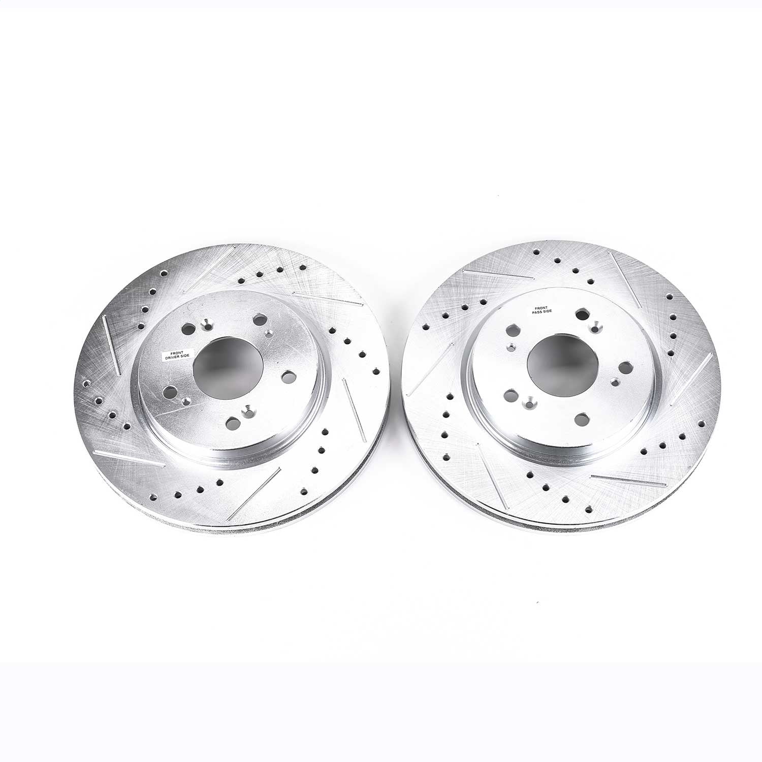 PowerStop Drilled & Slotted Front Rotors | Acura RDX (07-12) (JBR1173XPR)