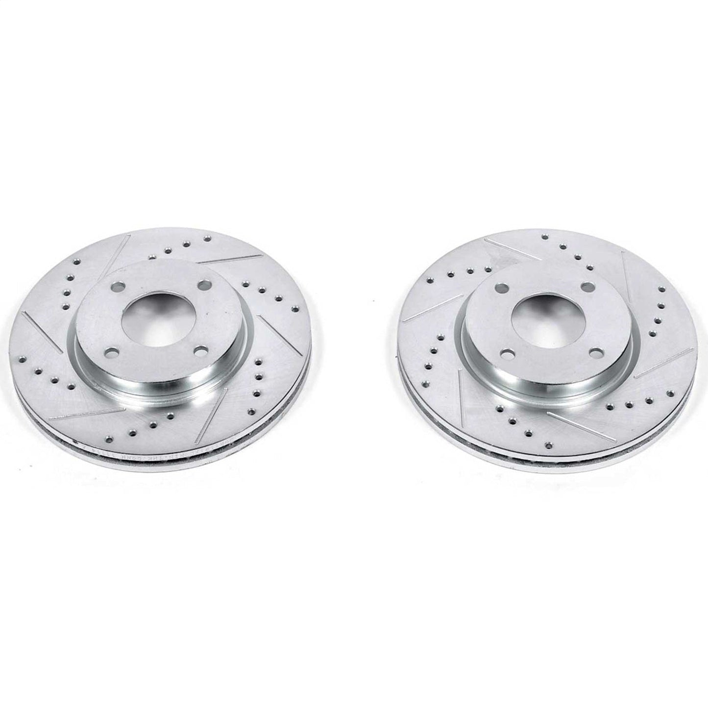 PowerStop Front Evolution Drilled & Slotted Rotors | Nissan Cube (09-14) (JBR1191XPR)