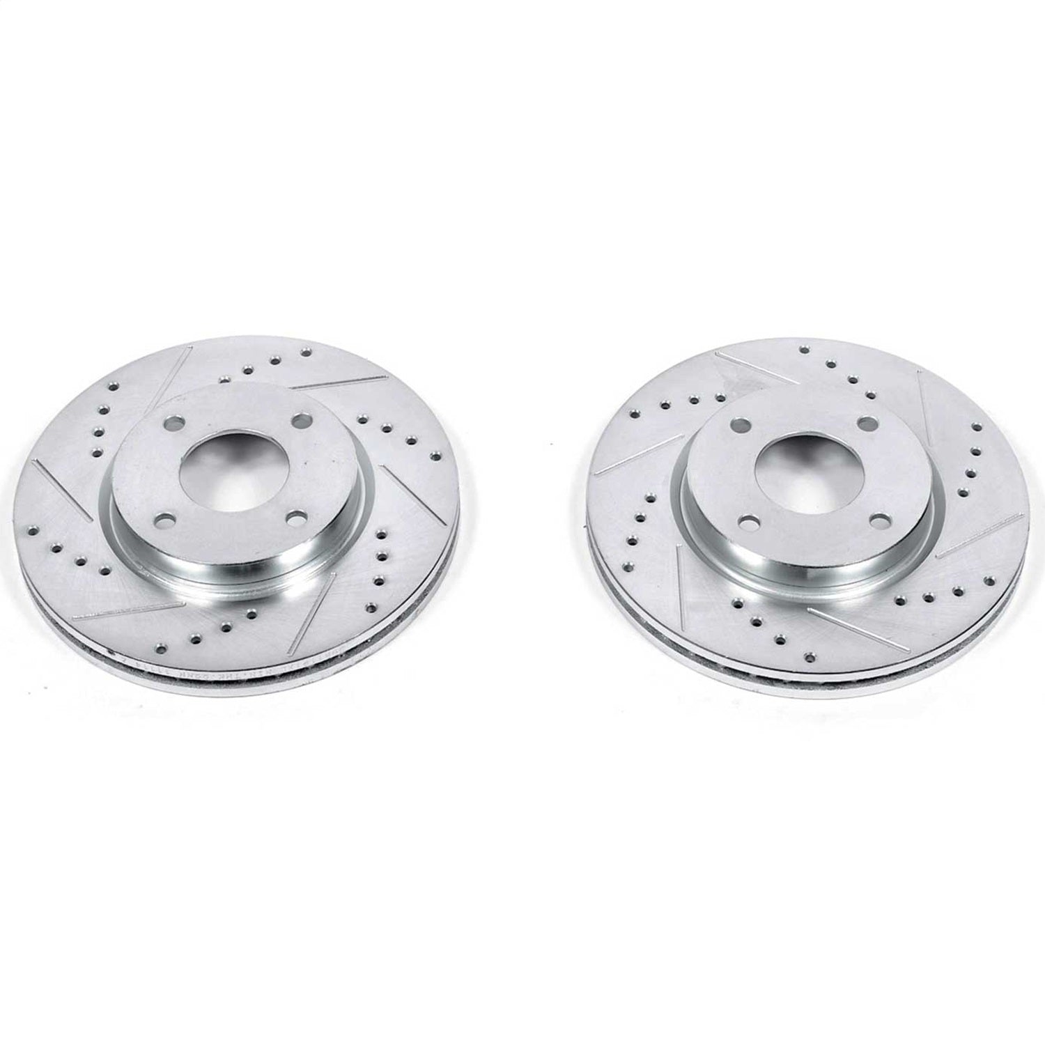 PowerStop Front Evolution Drilled & Slotted Rotors | Nissan Cube (09-14) (JBR1191XPR)