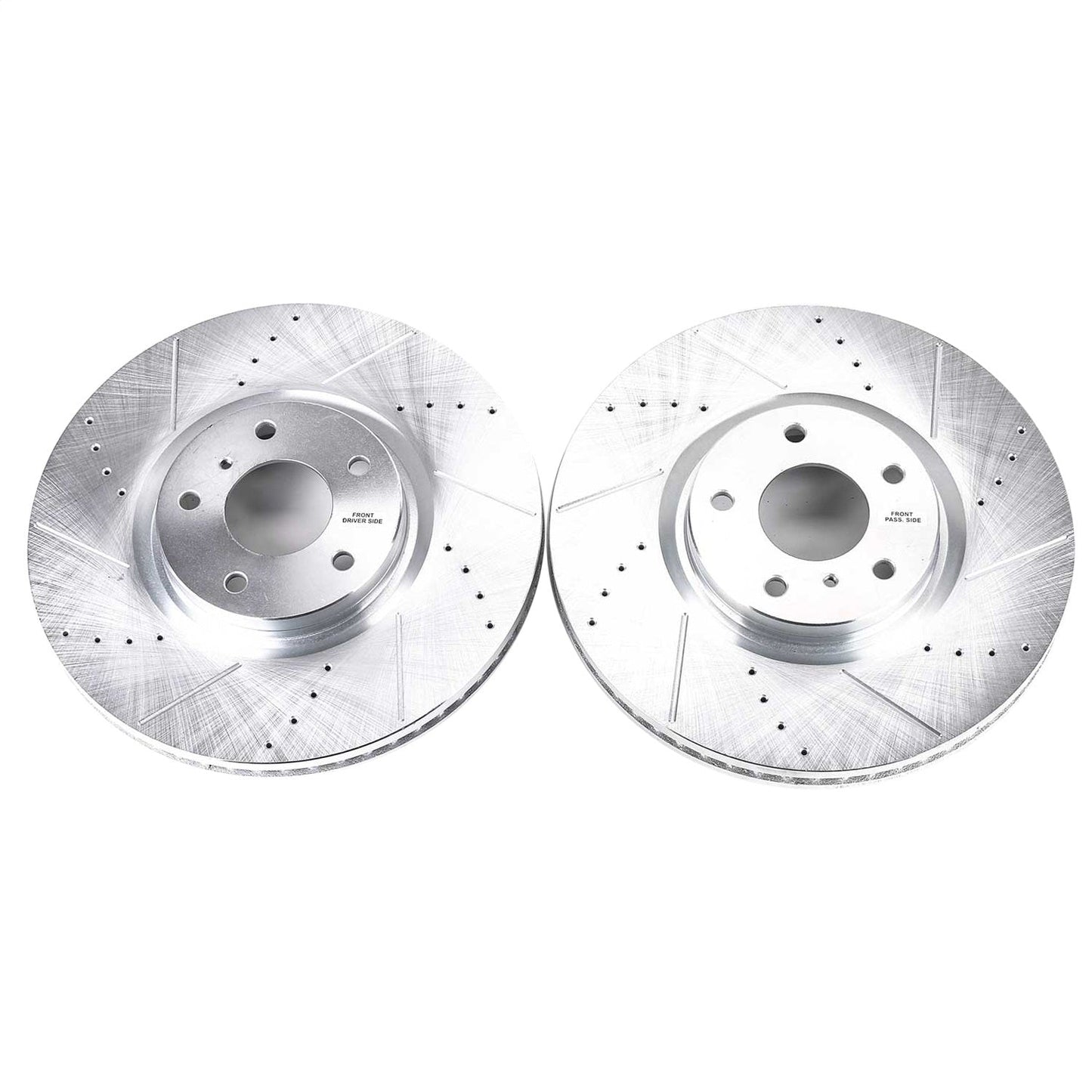 PowerStop Drilled & Slotted Front Rotors | Infiniti G35 (07-08) (JBR1195XPR)