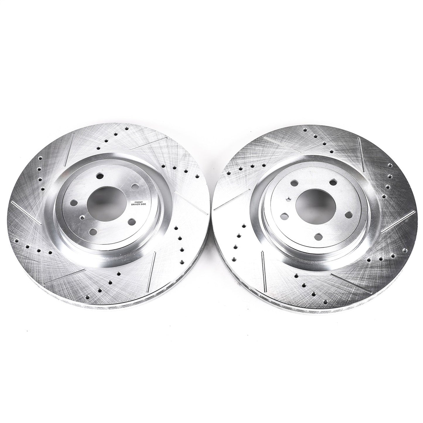 PowerStop Drilled & Slotted Front Rotors | Infiniti FX50 (09-13) (JBR1300XPR)