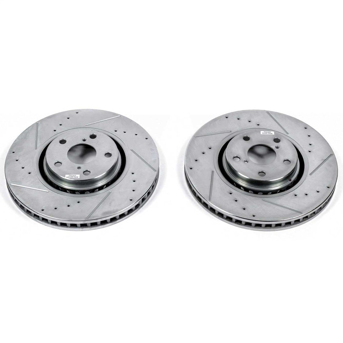 PowerStop Drilled & Slotted Front Rotors | Lexus GS350 (07-11) (JBR1307XPR)