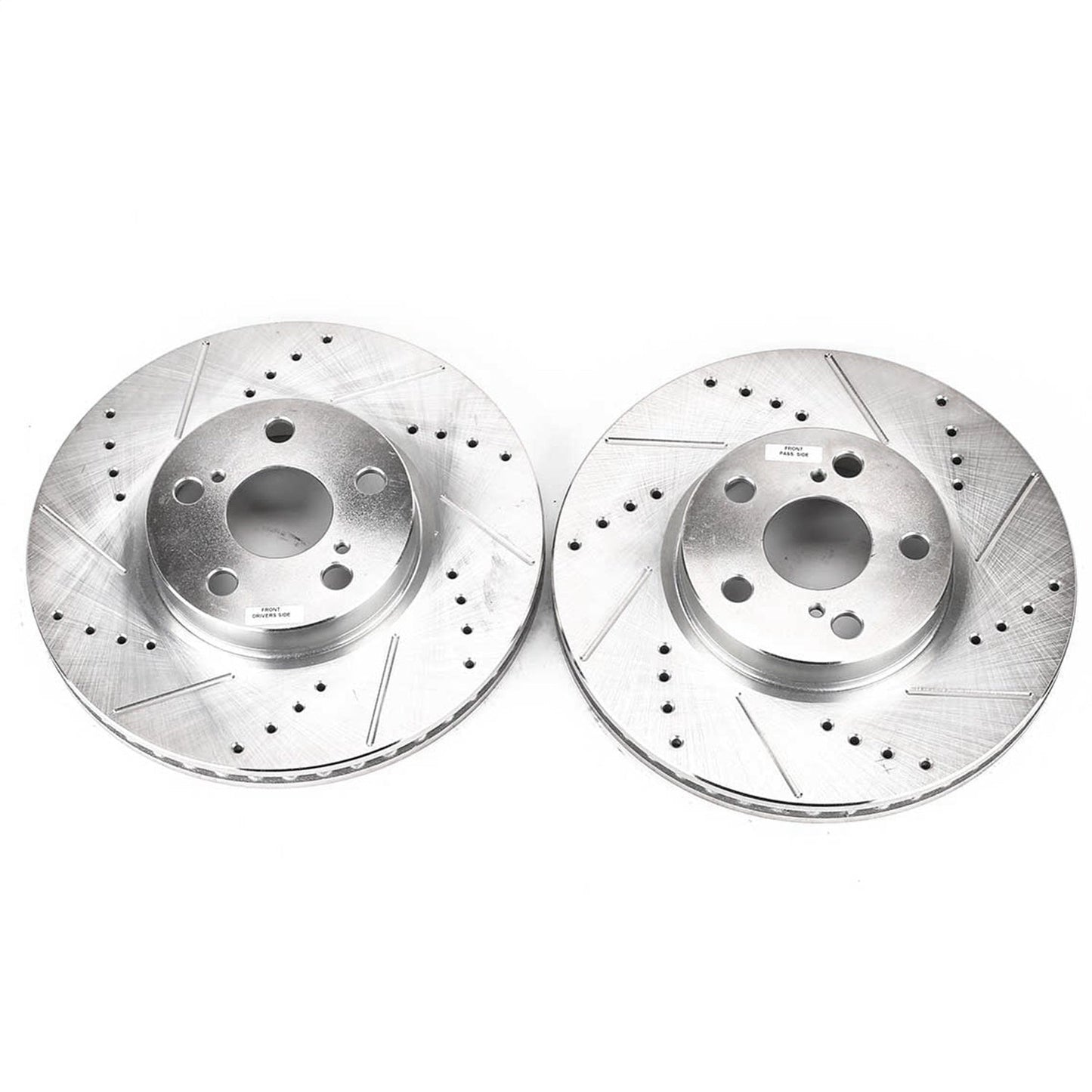 PowerStop Drilled & Slotted Front Rotors | Pontiac Vibe (09-10) (JBR1311XPR)