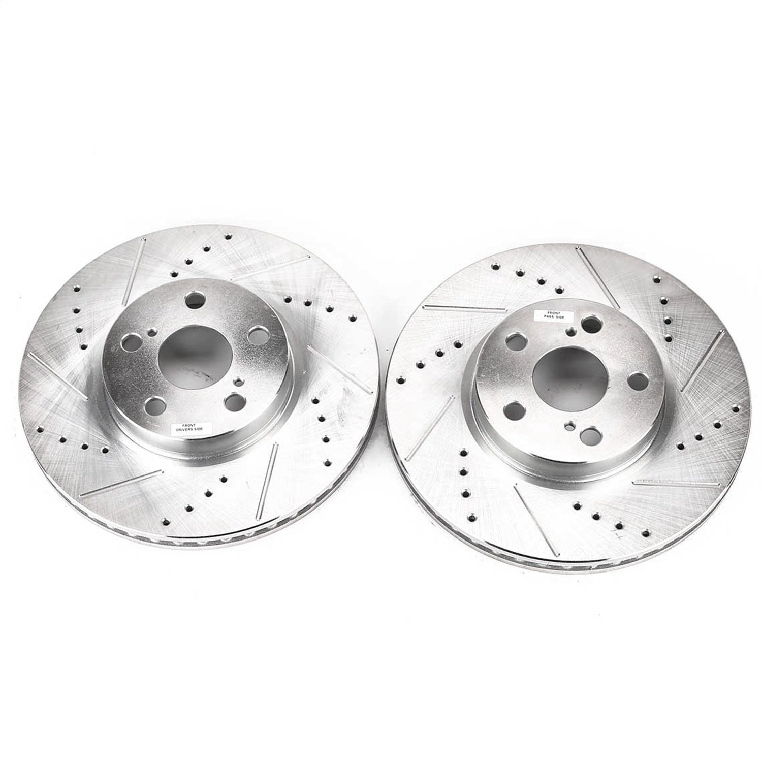 PowerStop Drilled & Slotted Front Rotors | Pontiac Vibe (09-10) (JBR1311XPR)