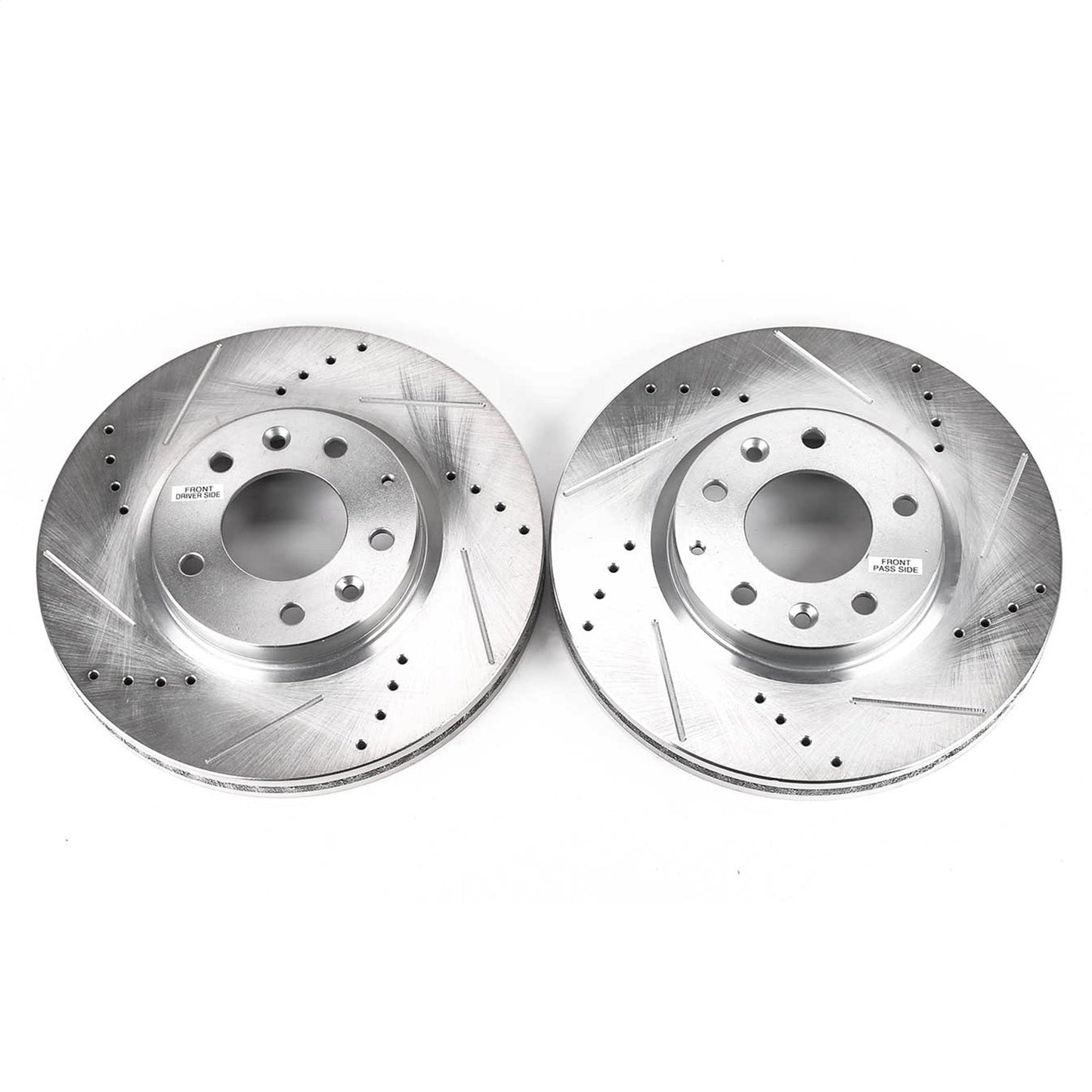 PowerStop Drilled & Slotted Front Rotors | Mazda CX-7 (07-12) (JBR1314XPR)