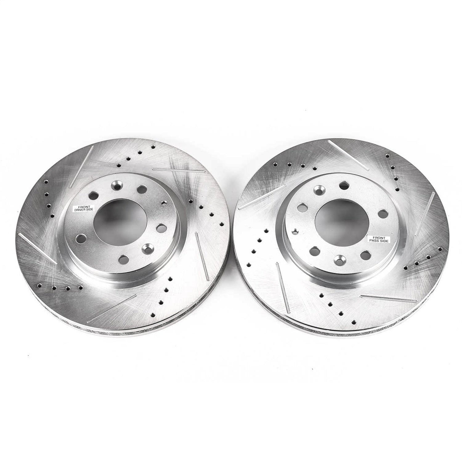PowerStop Drilled & Slotted Front Rotors | Mazda CX-7 (07-12) (JBR1314XPR)