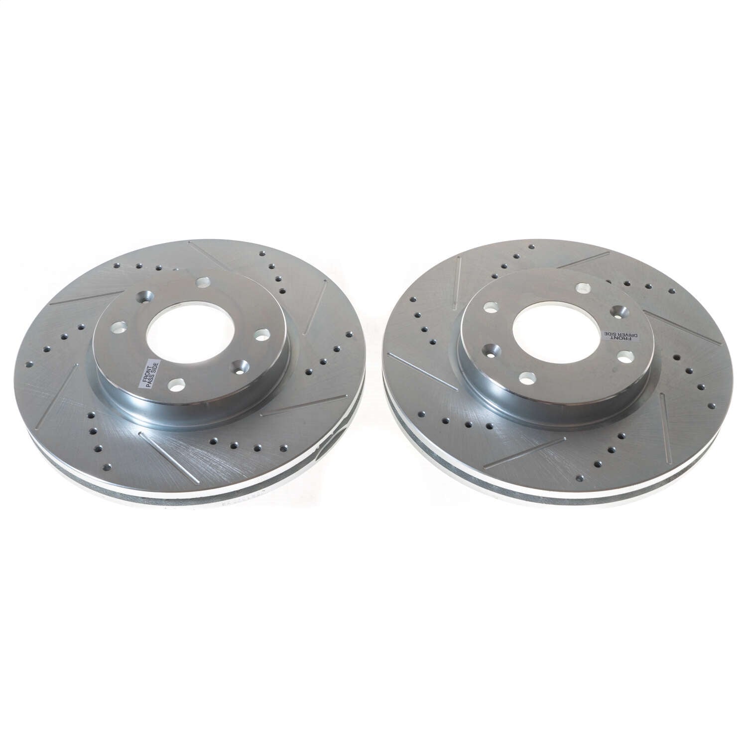 PowerStop Drilled & Slotted Front Rotors | Hyundai Sonata (03-05) (JBR1320XPR)