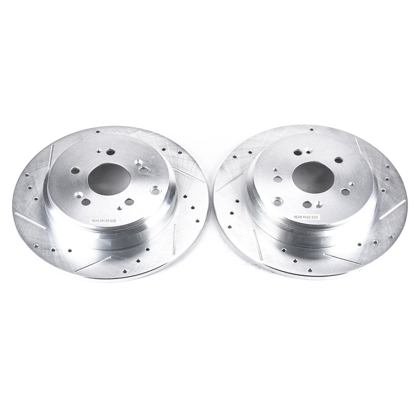 PowerStop Rear Drilled & Slotted Rotors | Acura MDX (07-13) (JBR1332XPR)