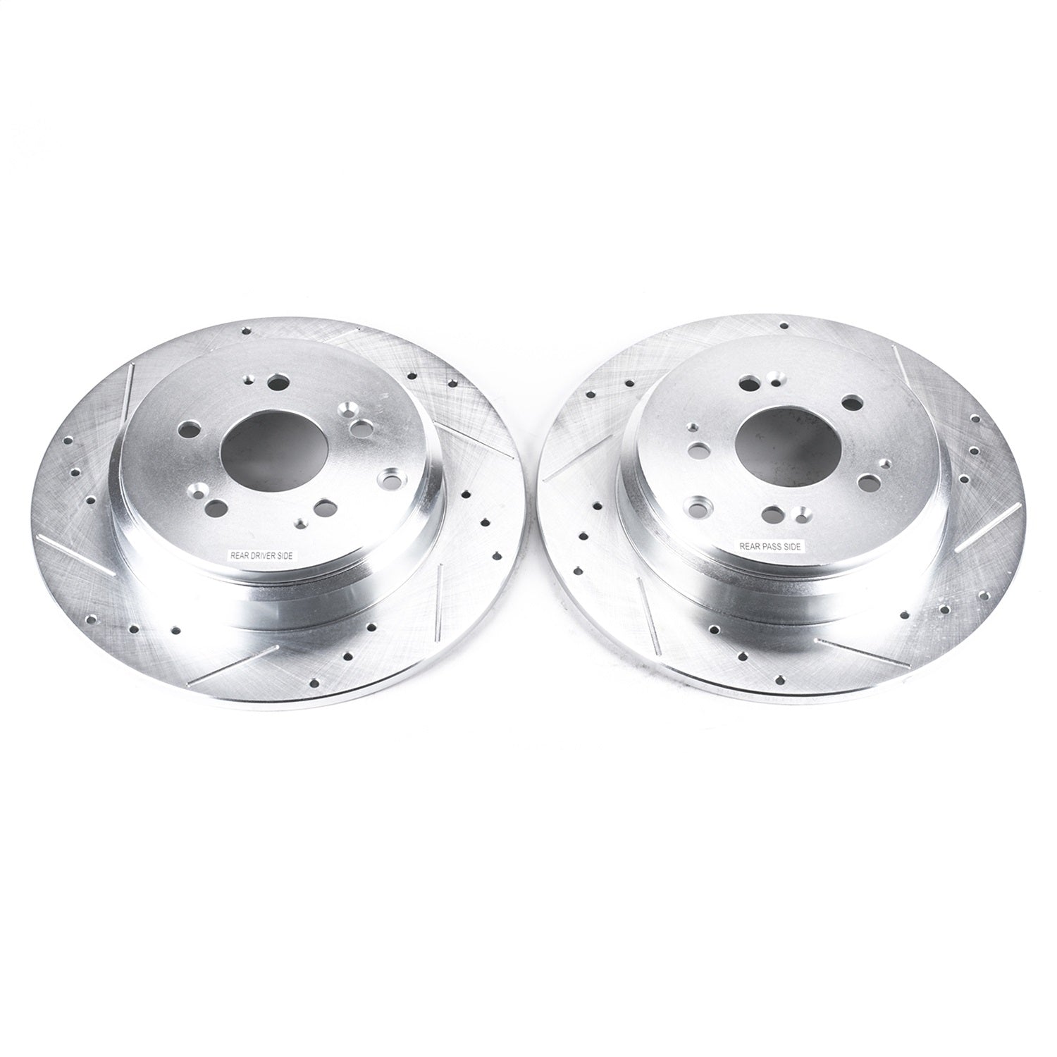 PowerStop Rear Drilled & Slotted Rotors | Acura MDX (07-13) (JBR1332XPR)