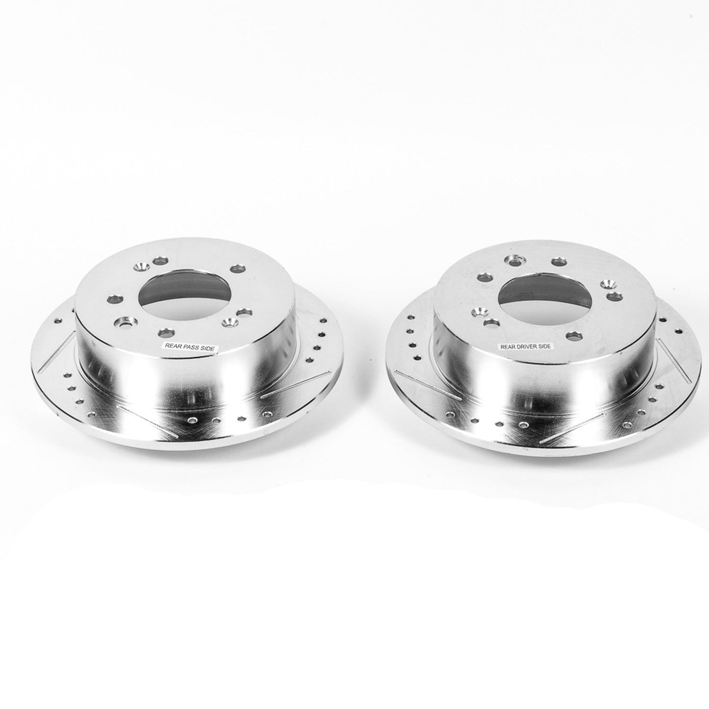 PowerStop Rear Evolution Drilled & Slotted Rotors - Pair | Hyundai Elantra (07-10) (JBR1336XPR)