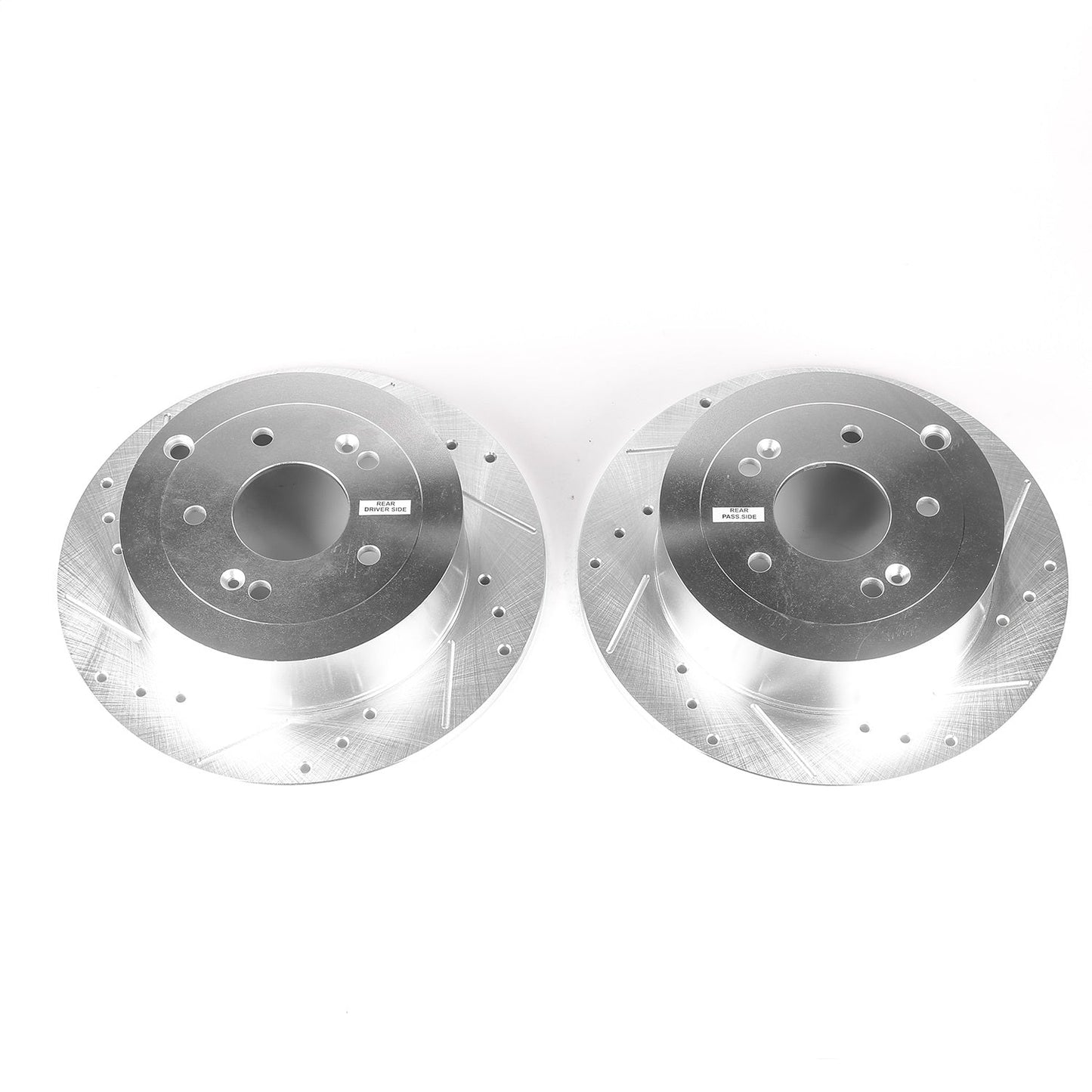 PowerStop Rear Drilled & Slotted Rotors | Hyundai Santa Fe (07-09) (JBR1339XPR)