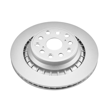 PowerStop Rear Left Evolution Geomet Coated Rotor | Lexus LS460 (07-17) (JBR1352EVC)
