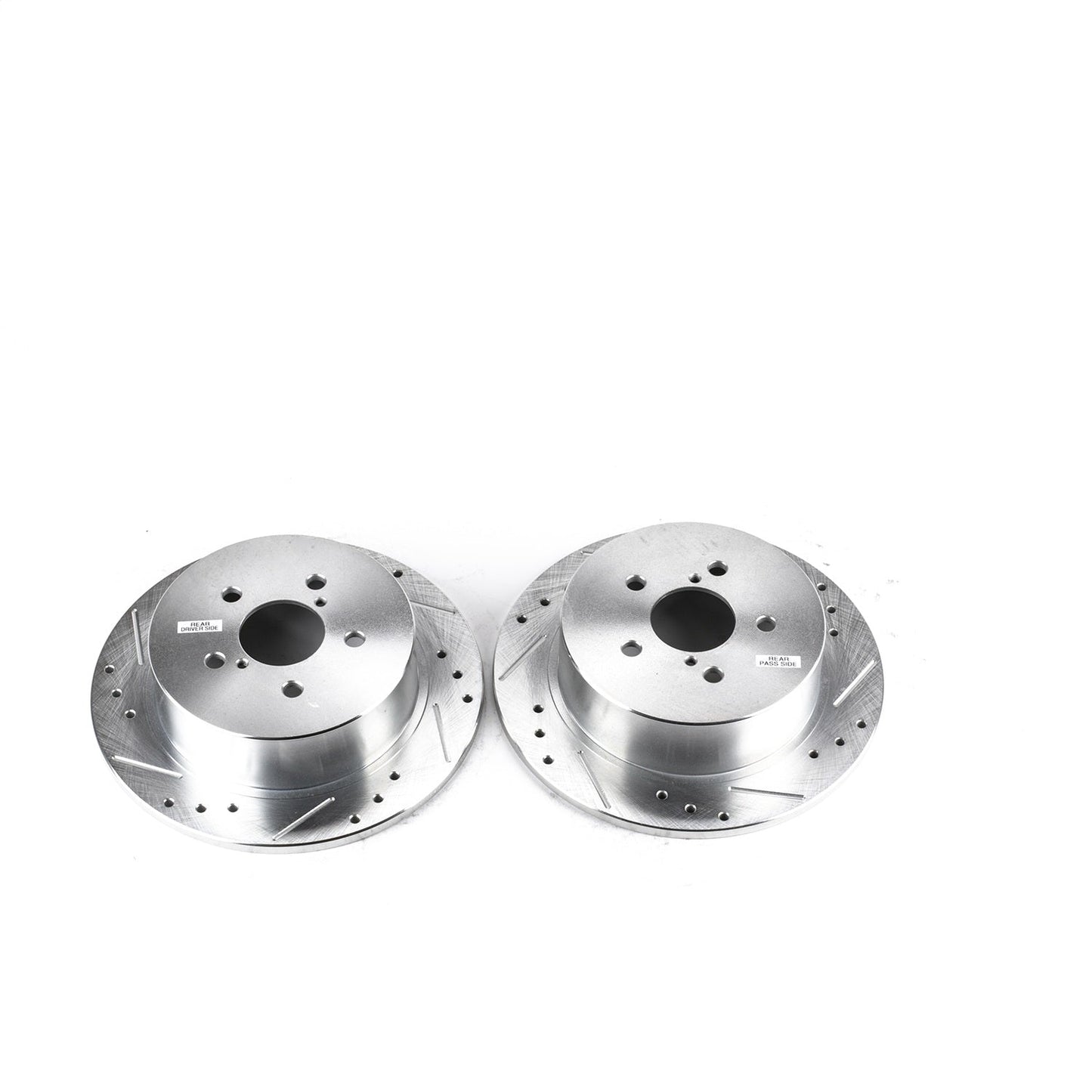 PowerStop Drilled & Slotted Rear Rotors | Subaru Legacy (05-09) (JBR1367XPR)