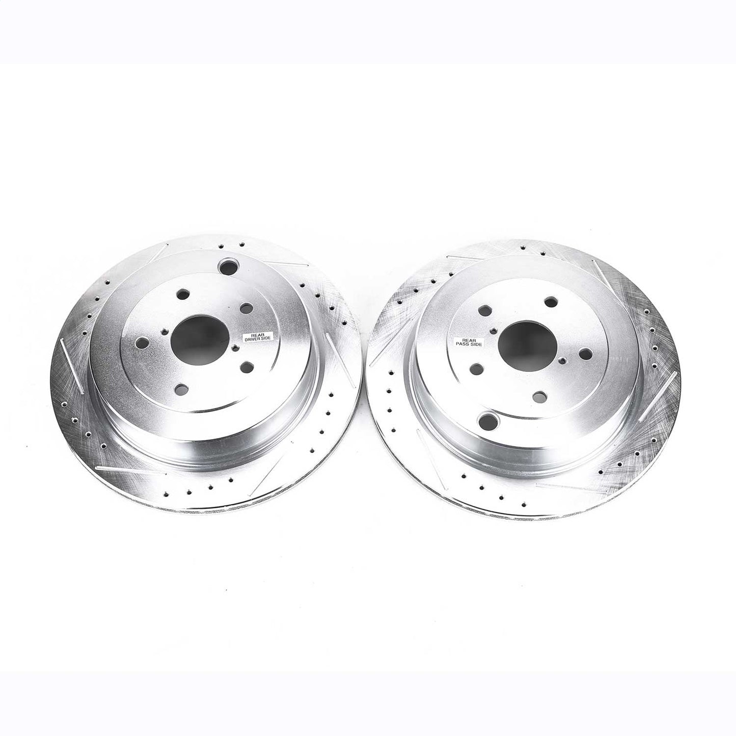 PowerStop Drilled & Slotted Rear Rotors | Subaru B9 Tribeca (06-07) (JBR1368XPR)