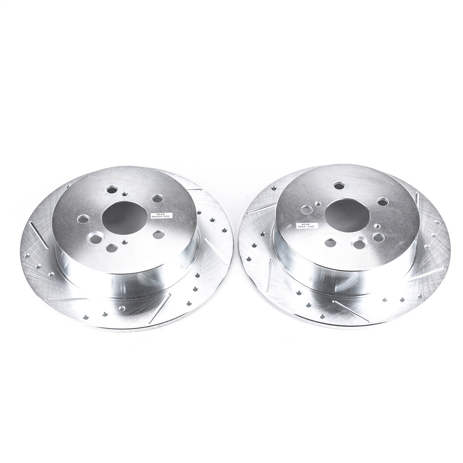 PowerStop Rear Drilled & Slotted Rotors | Toyota RAV4 (04-05) (JBR1371XPR)