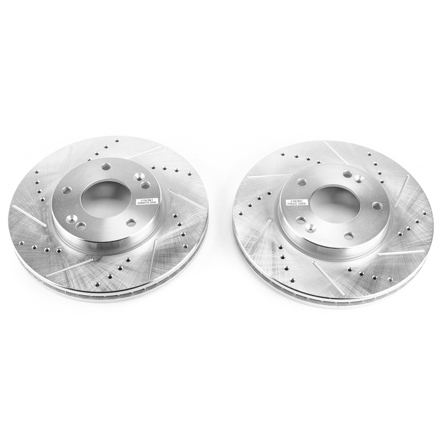 PowerStop Drilled & Slotted Front Rotors | Kia Rondo (07-10) (JBR1379XPR)