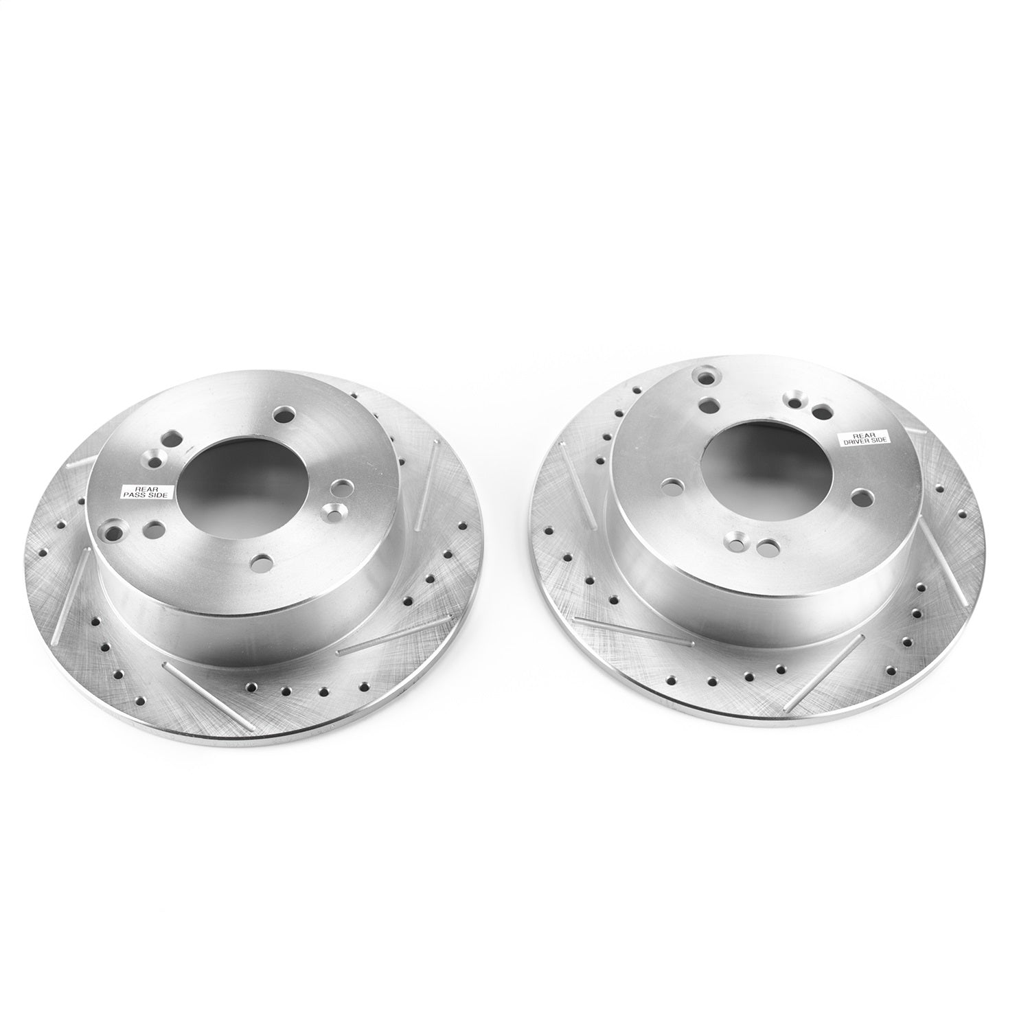 PowerStop Rear Evolution Drilled & Slotted Rotors - Pair | Kia Rondo (07-10) (JBR1380XPR)