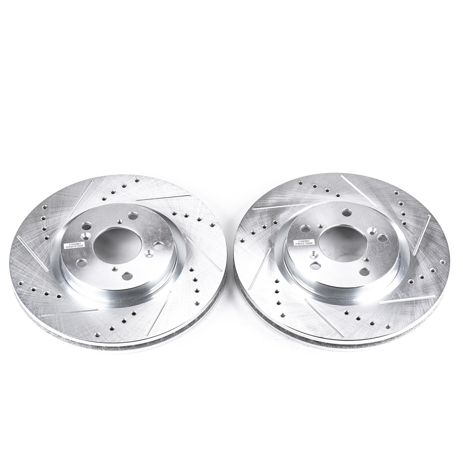 PowerStop Drilled & Slotted Front Rotors | Acura TL (09-14) (JBR1383XPR)