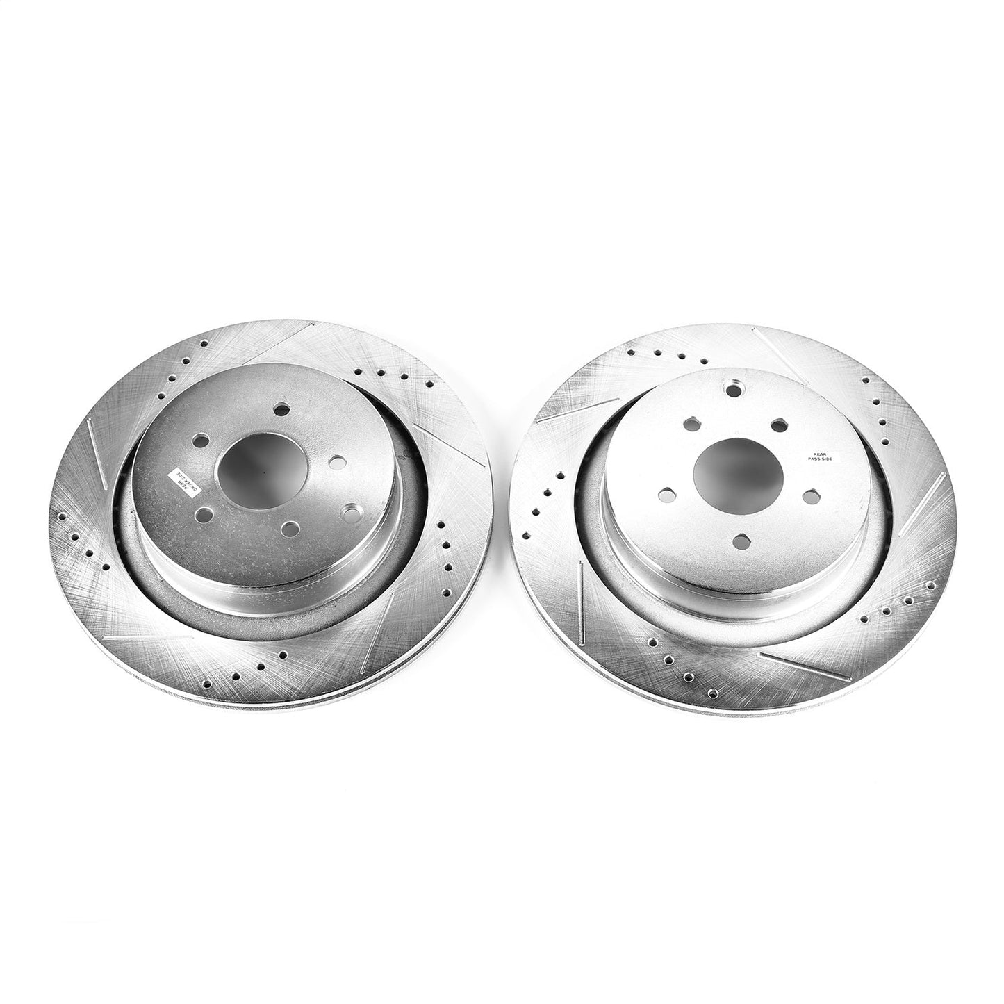PowerStop Drilled & Slotted Rear Rotors Pair | Infiniti FX50 (09-13) (JBR1386XPR)