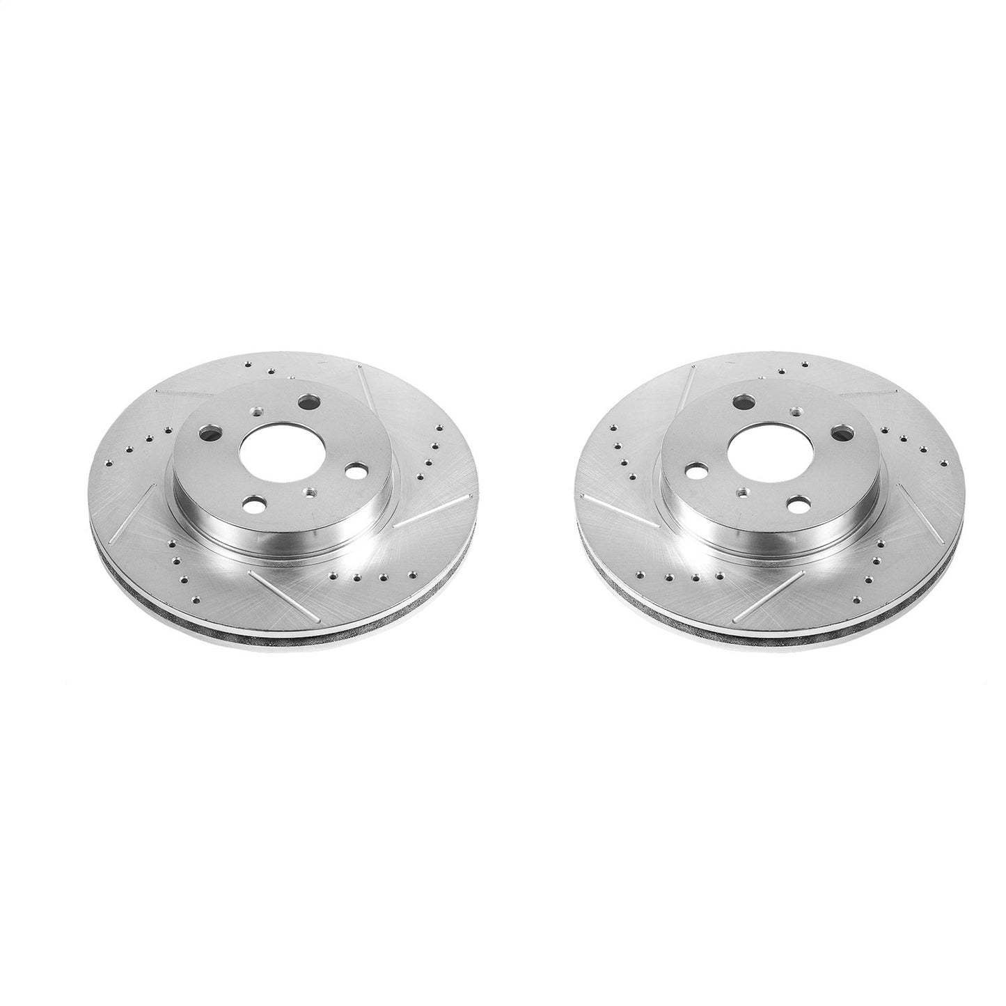 PowerStop Front Evolution Drilled & Slotted Rotors - Pair | Scion iQ (13) (JBR1388XPR)