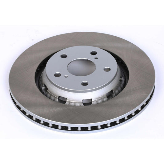 PowerStop Front Semi Coated Rotor | Toyota Venza (09-16) (JBR1390SCR)