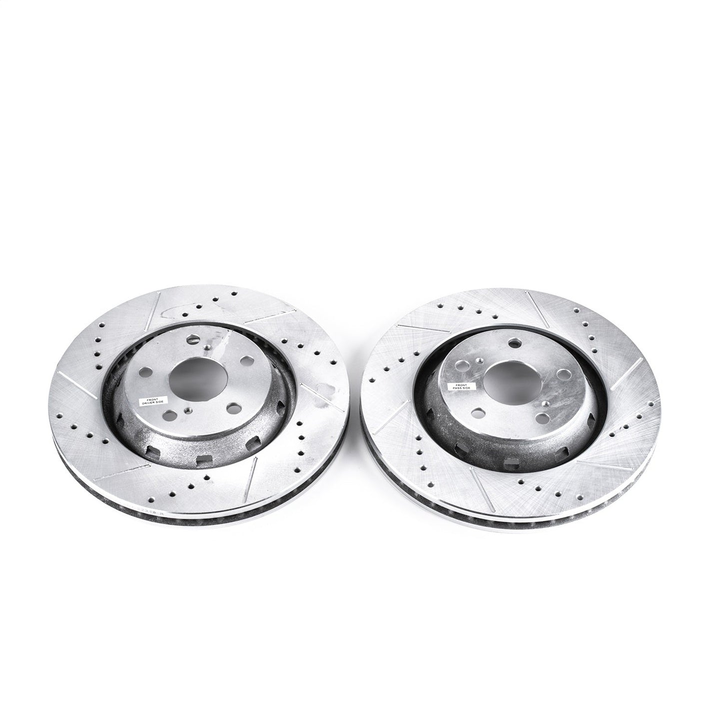 PowerStop Drilled & Slotted Front Rotors | Toyota Venza (09-16) (JBR1390XPR)