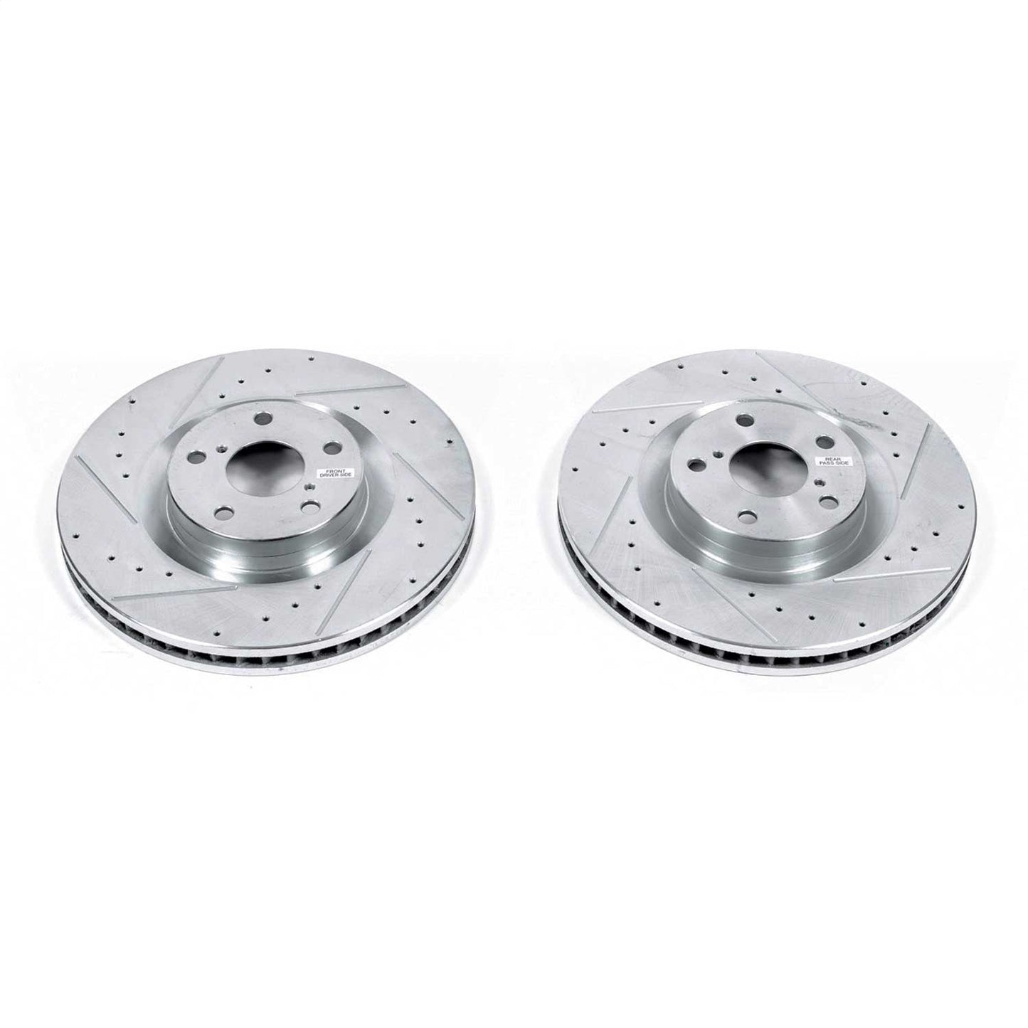 PowerStop Drilled & Slotted Front Rotors | Lexus GS350 (09-10) (JBR1392XPR)