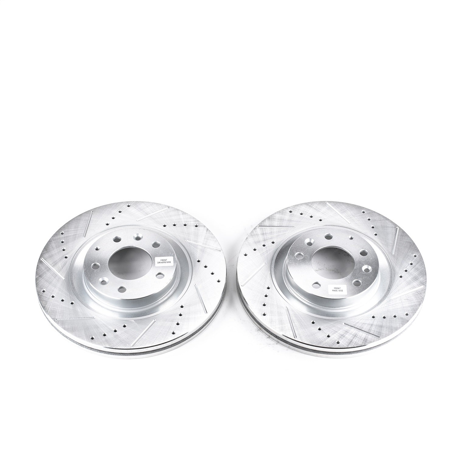PowerStop Front Evolution Drilled & Slotted Rotors - Pair | Mazda CX-9 (07-15) (JBR1399XPR)