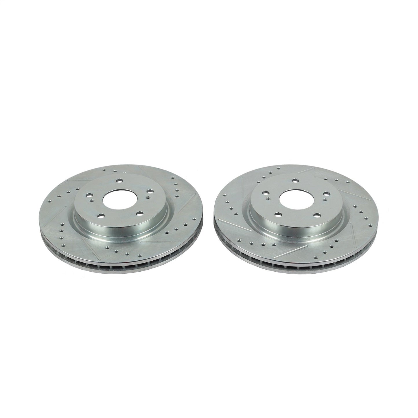 PowerStop Drilled & Slotted Front Rotors | Suzuki Grand Vitara (06-13) (JBR1503XPR)