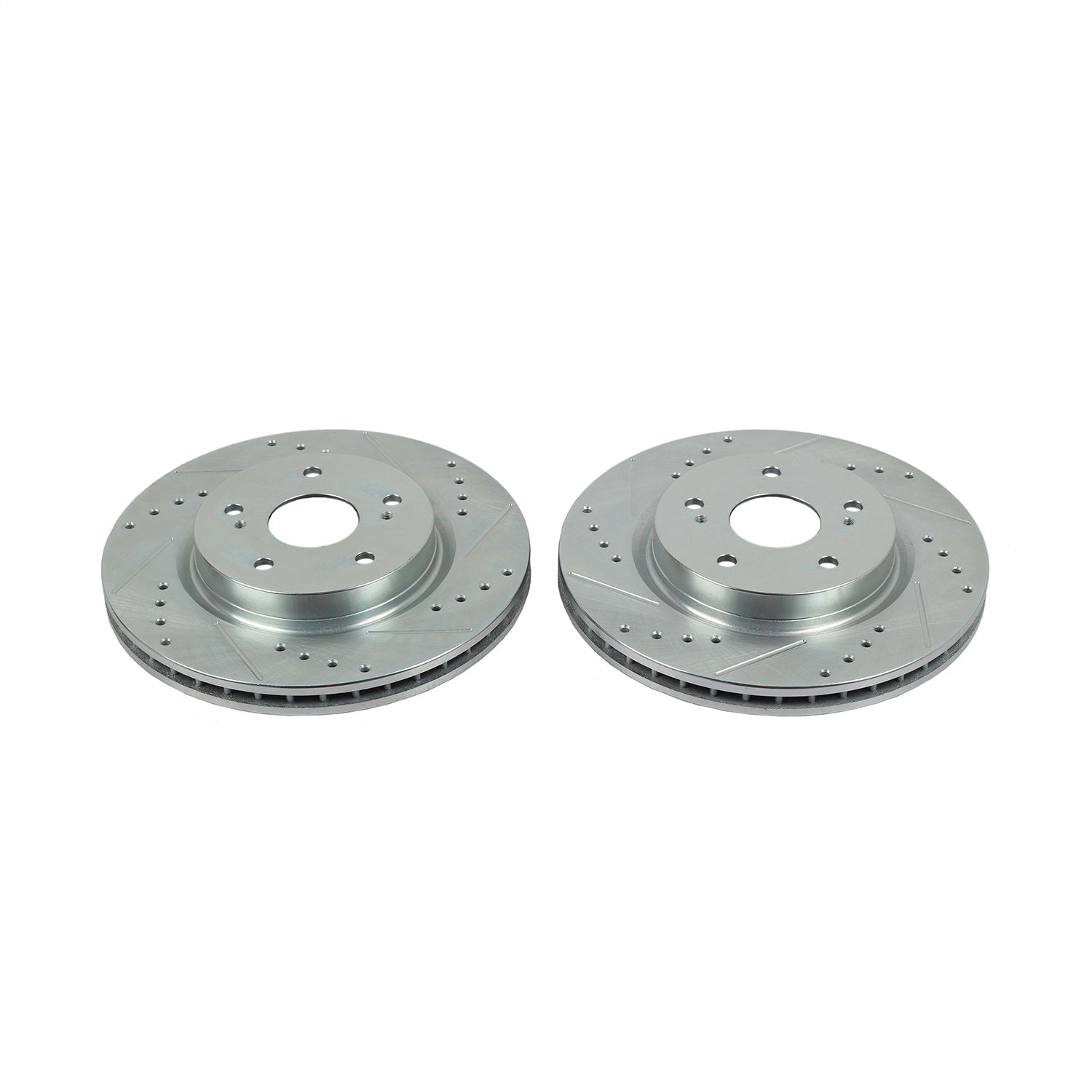 PowerStop Drilled & Slotted Front Rotors | Suzuki Grand Vitara (06-13) (JBR1503XPR)