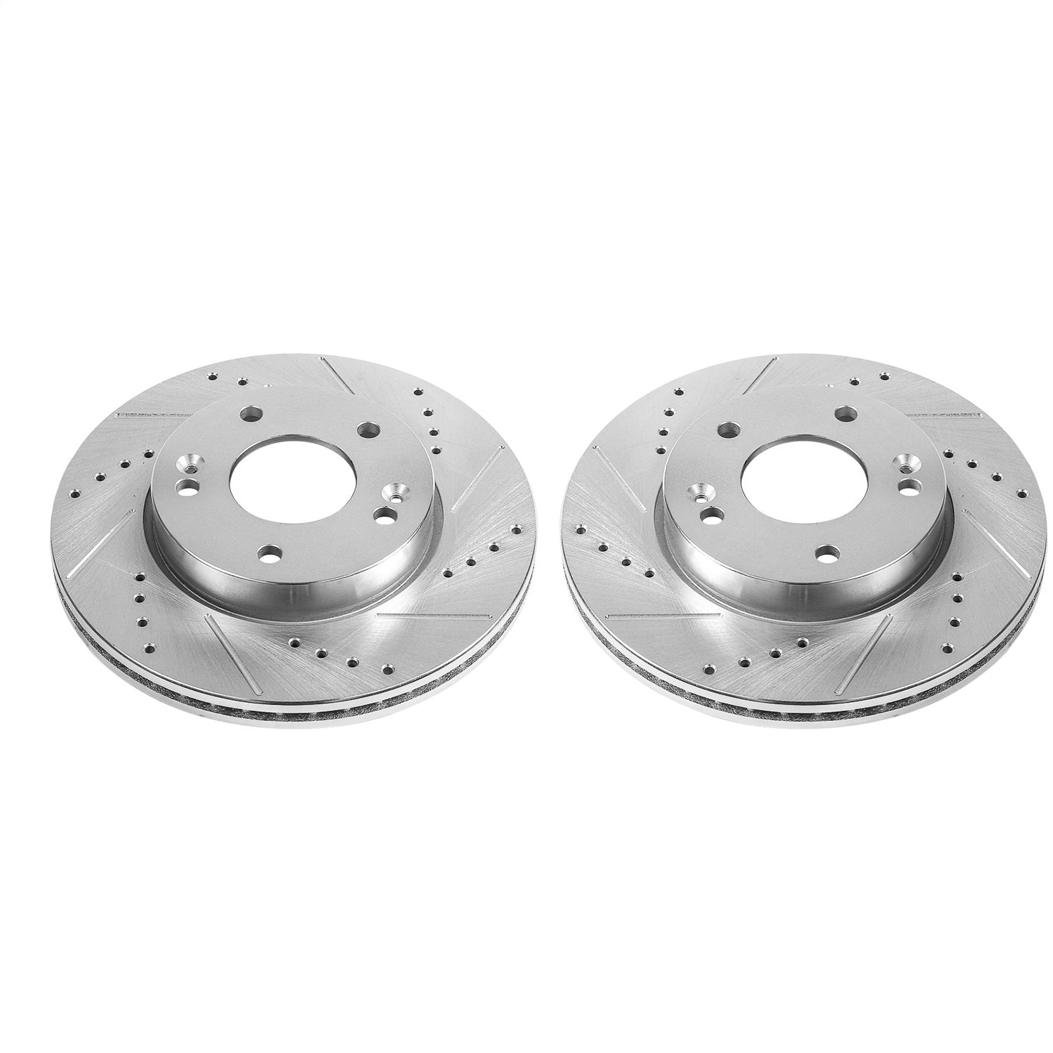 PowerStop Drilled & Slotted Front Rotors | Kia Soul (10-11) (JBR1521XPR)