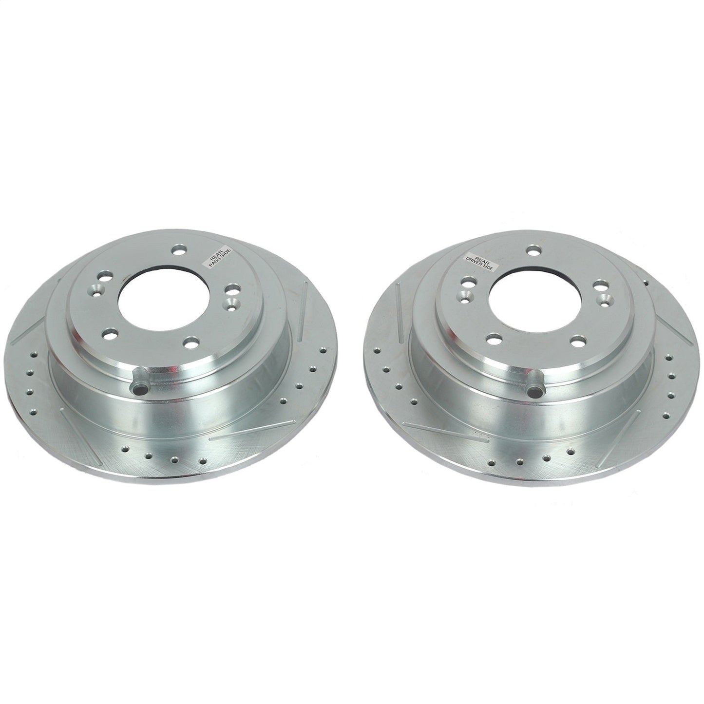 PowerStop Rear Evolution Drilled & Slotted Rotors - Pair | Kia Amanti (04-06) (JBR1523XPR)