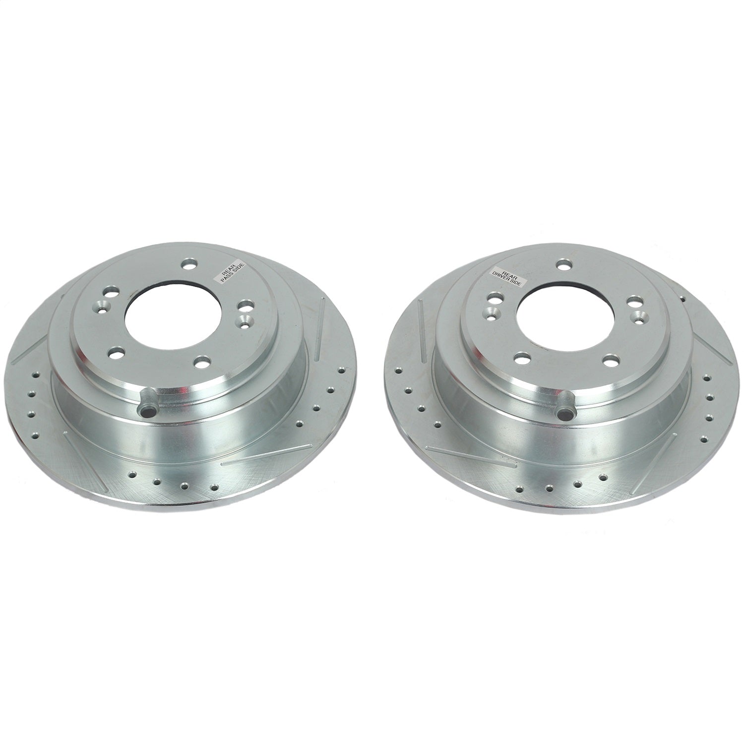 PowerStop Rear Evolution Drilled & Slotted Rotors - Pair | Kia Amanti (04-06) (JBR1523XPR)