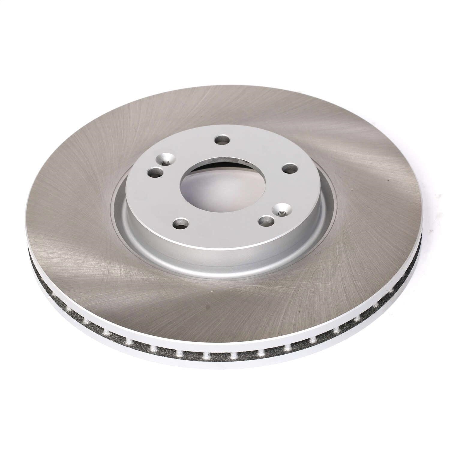 PowerStop Front Semi Coated Rotor | Hyundai Veracruz (07-12) (JBR1524SCR)