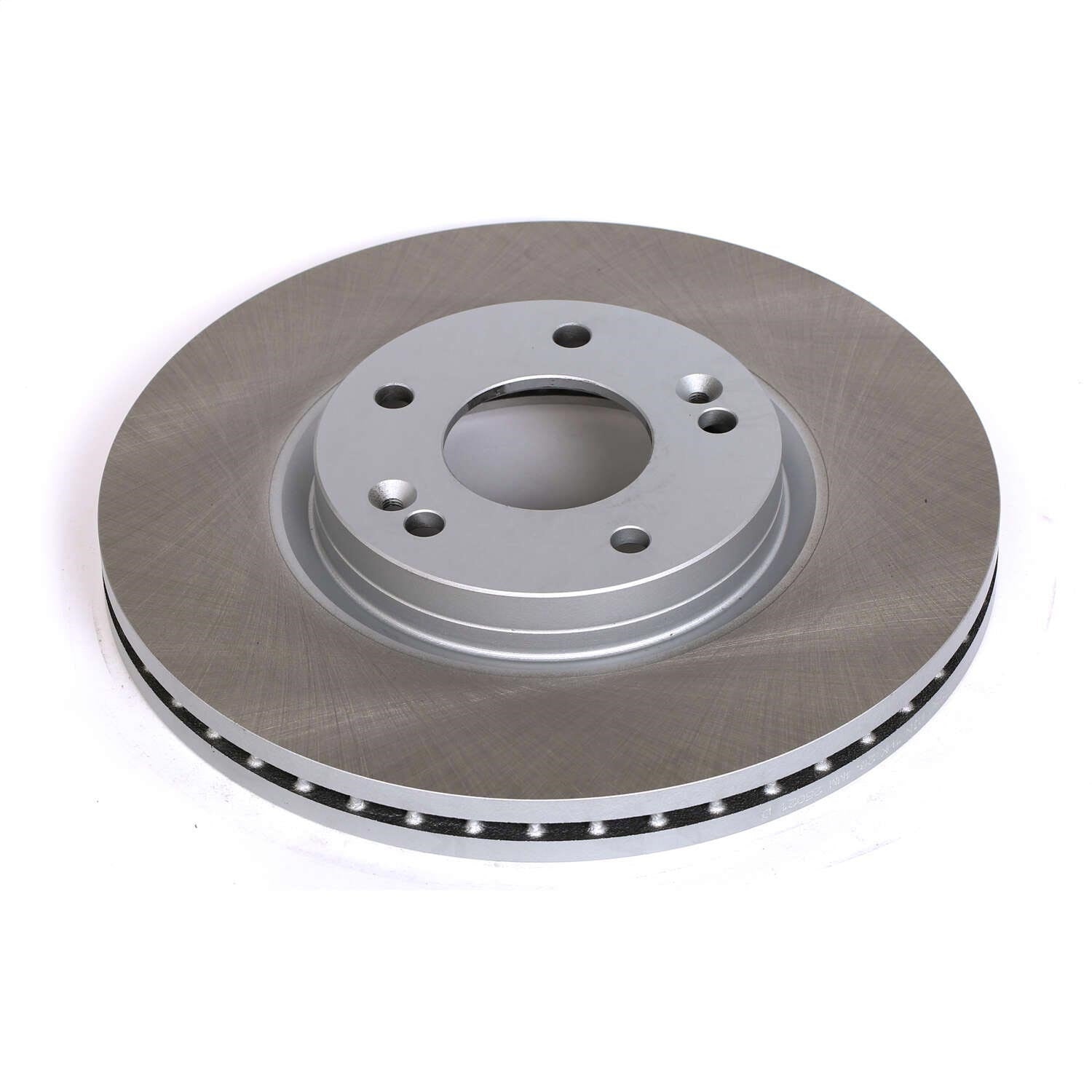 PowerStop Front Semi Coated Rotor | Hyundai Santa Fe (10-12) (JBR1533SCR)