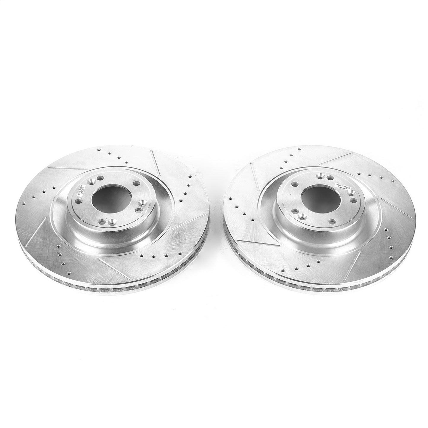 PowerStop Drilled & Slotted Front Rotors - Pair | Hyundai Equus 2011 (JBR1535XPR)