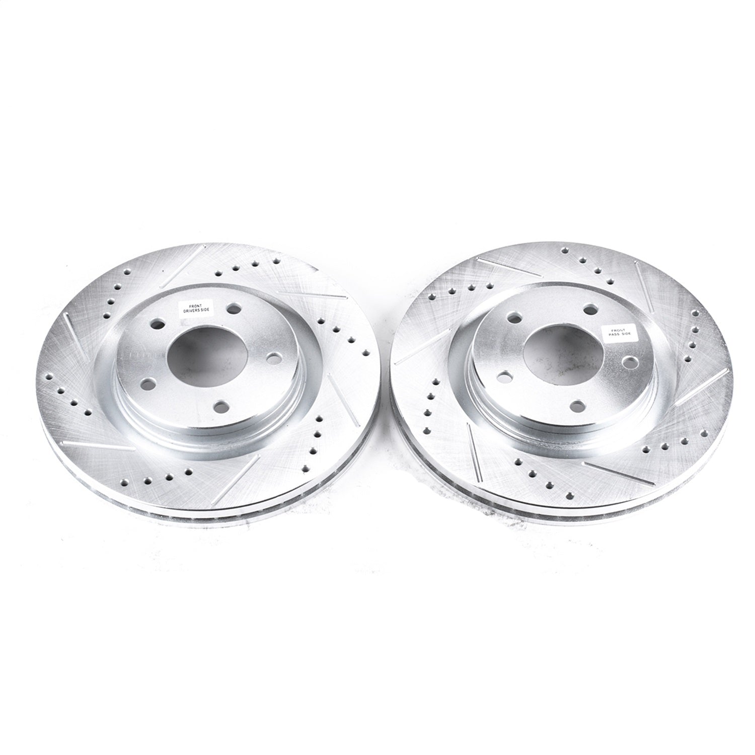 PowerStop Drilled & Slotted Front Rotors | Nissan Juke (11-17) (JBR1538XPR)