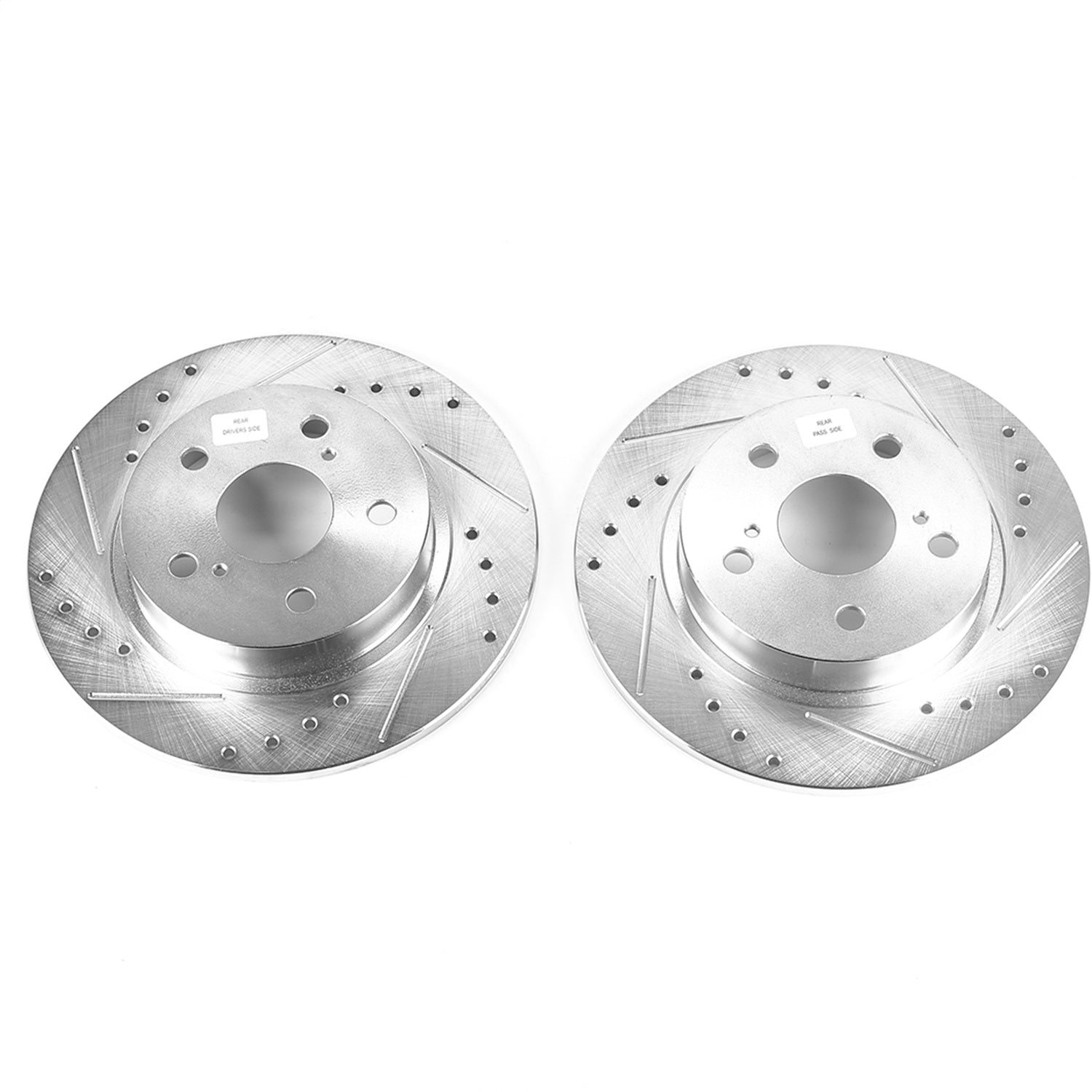 PowerStop Drilled & Slotted Rear Rotors | Scion tC (11-16) (JBR1540XPR)