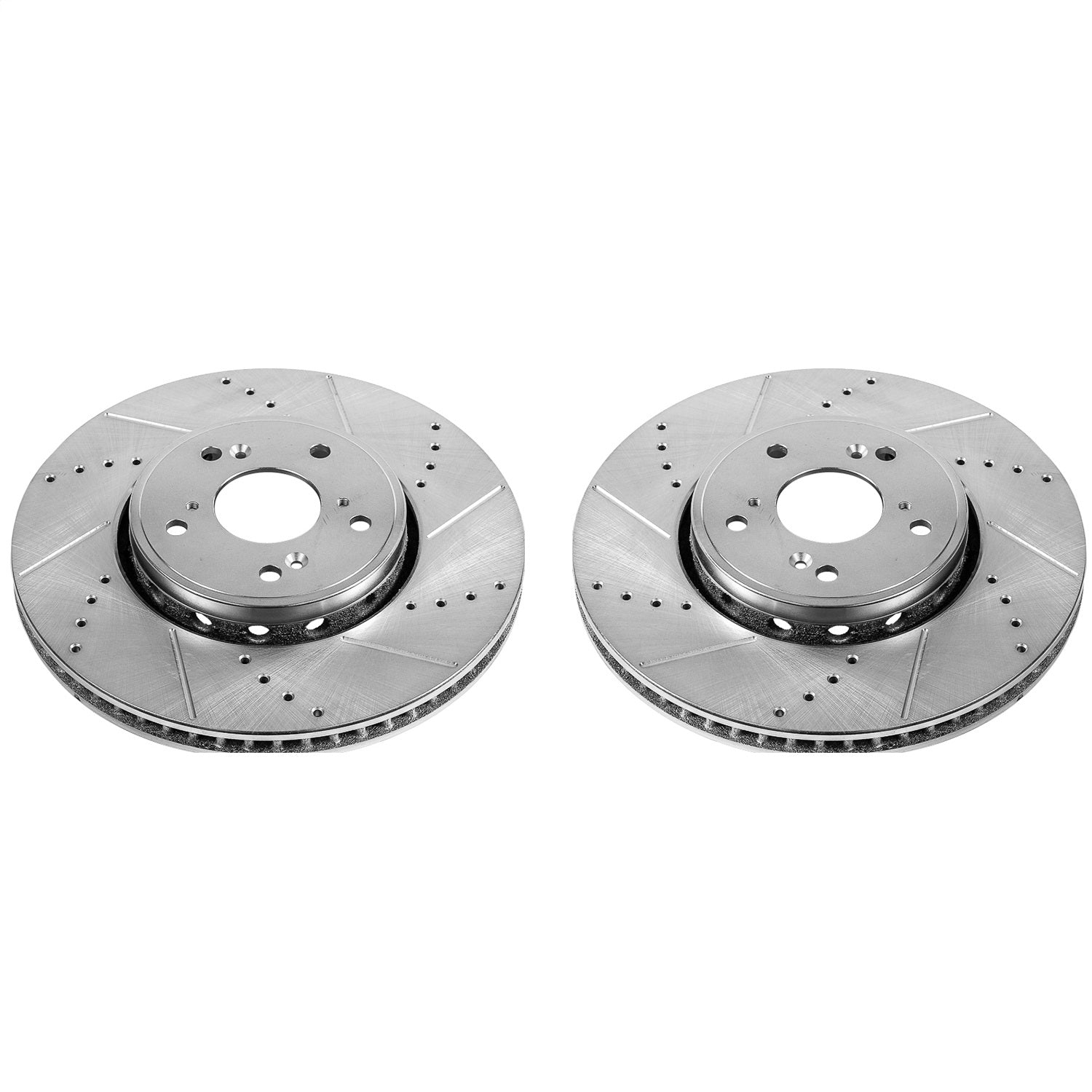 PowerStop Drilled & Slotted Front Rotors - Pair | Acura ILX (16) (JBR1550XPR)