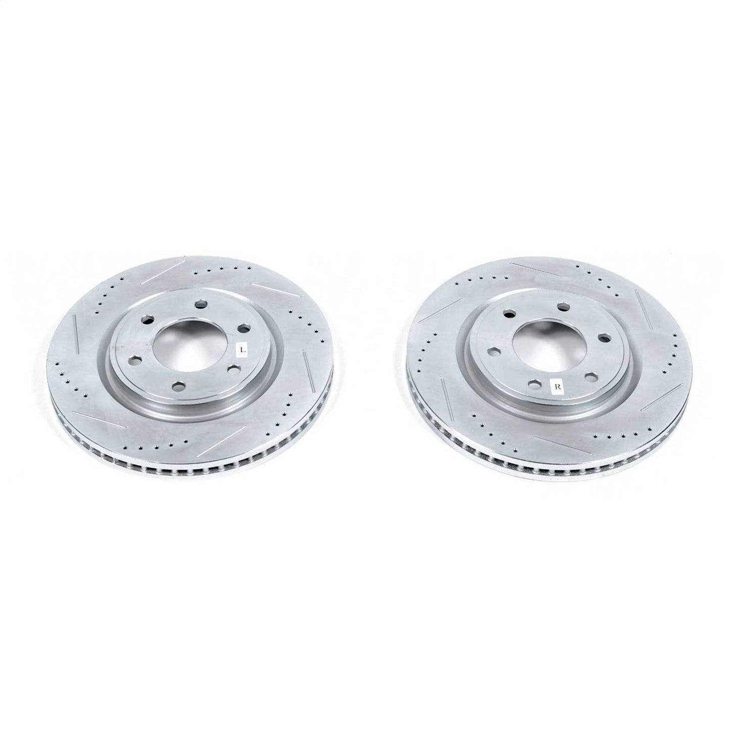 PowerStop Drilled & Slotted Front Rotors | Infiniti QX56 (11-13) (JBR1552XPR)