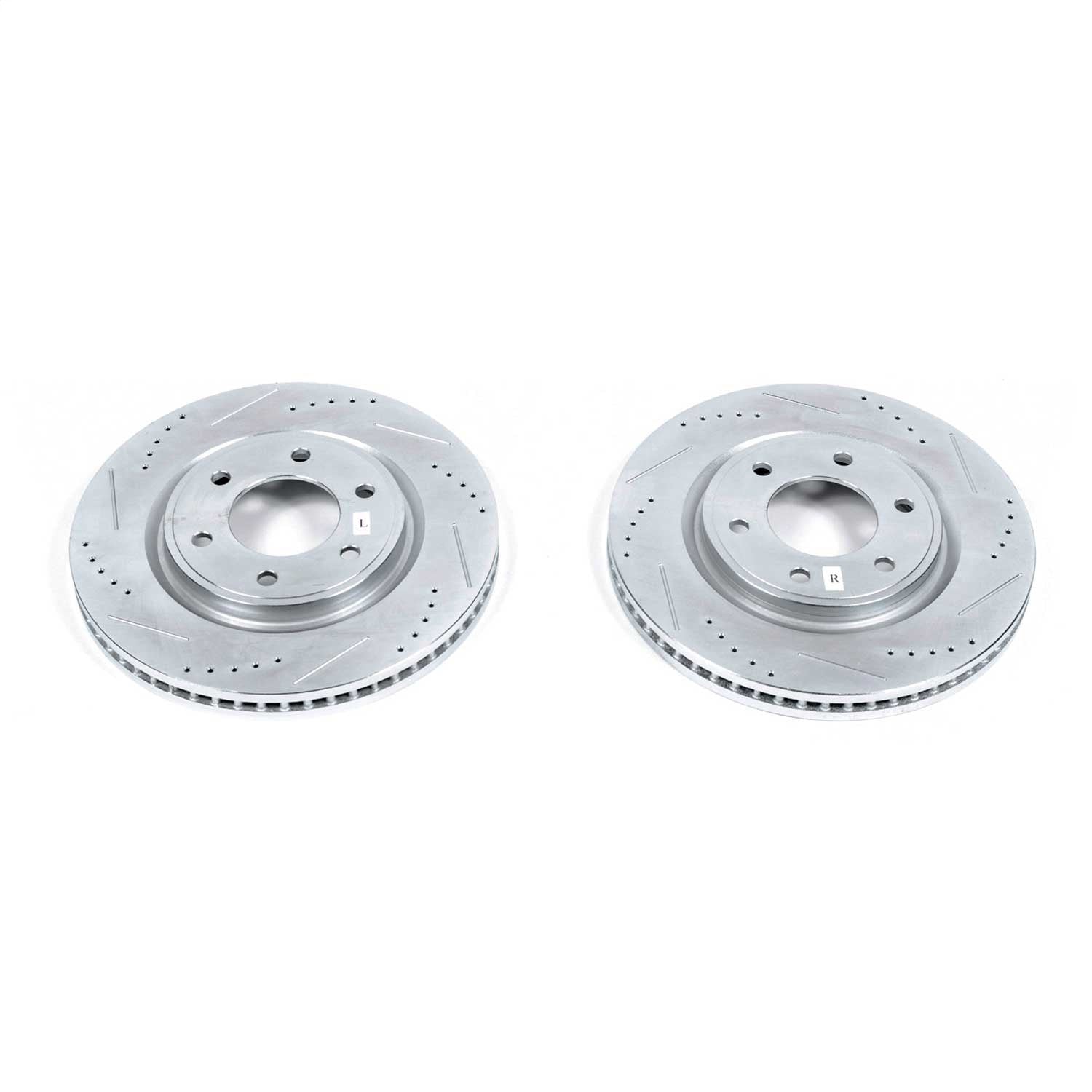 PowerStop Drilled & Slotted Front Rotors | Infiniti QX56 (11-13) (JBR1552XPR)