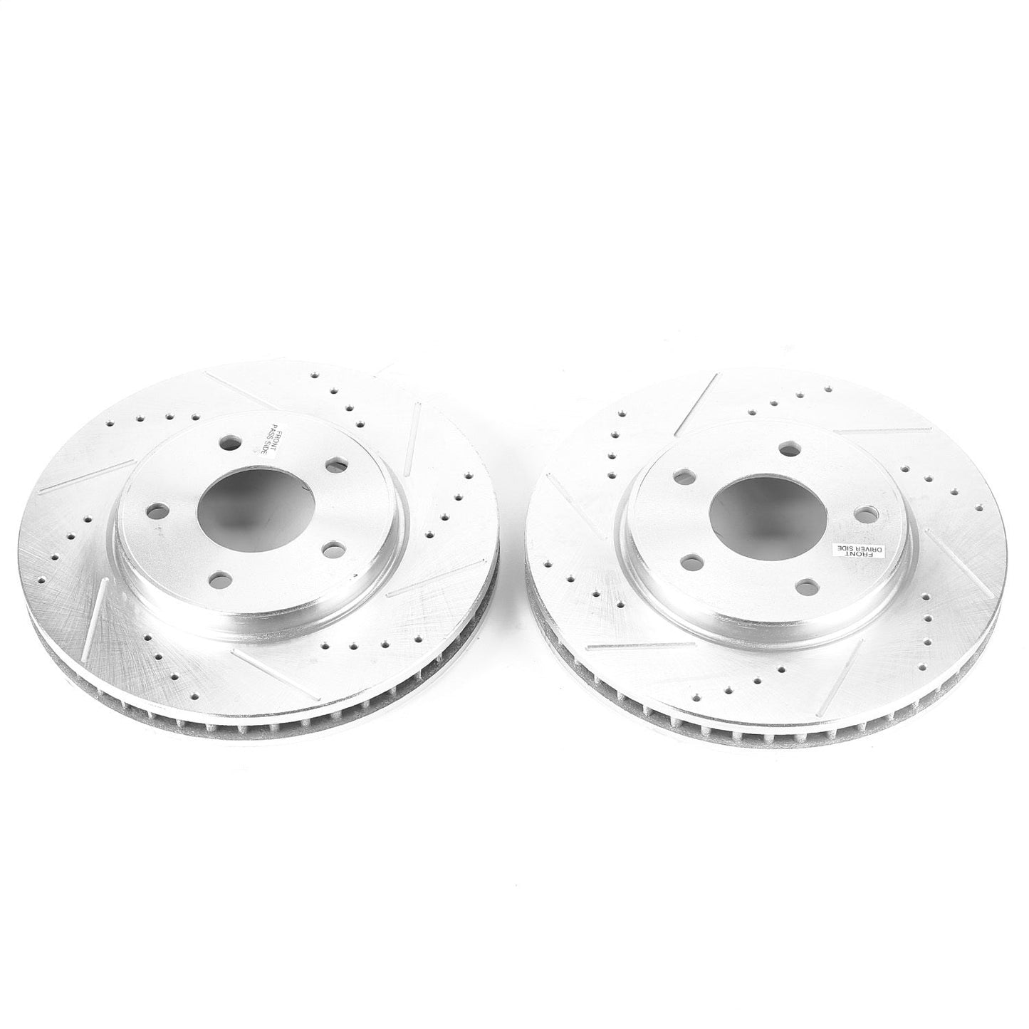 PowerStop Drilled & Slotted Front Rotors - Pair | Chevrolet City Express (15-18) (JBR1557XPR)