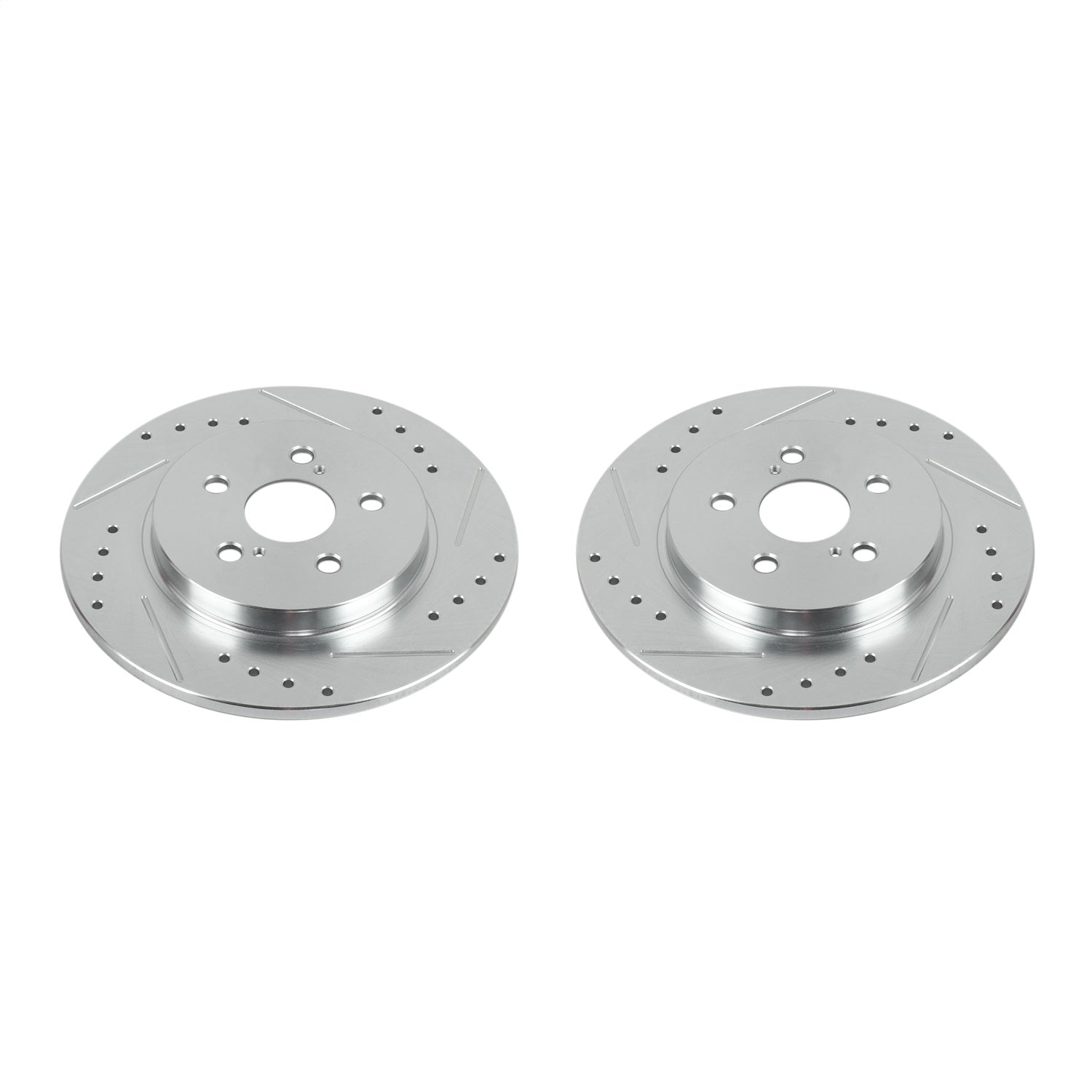 PowerStop Rear Evolution Drilled & Slotted Rotors | Lexus CT200h (11-17) (JBR1560XPR)