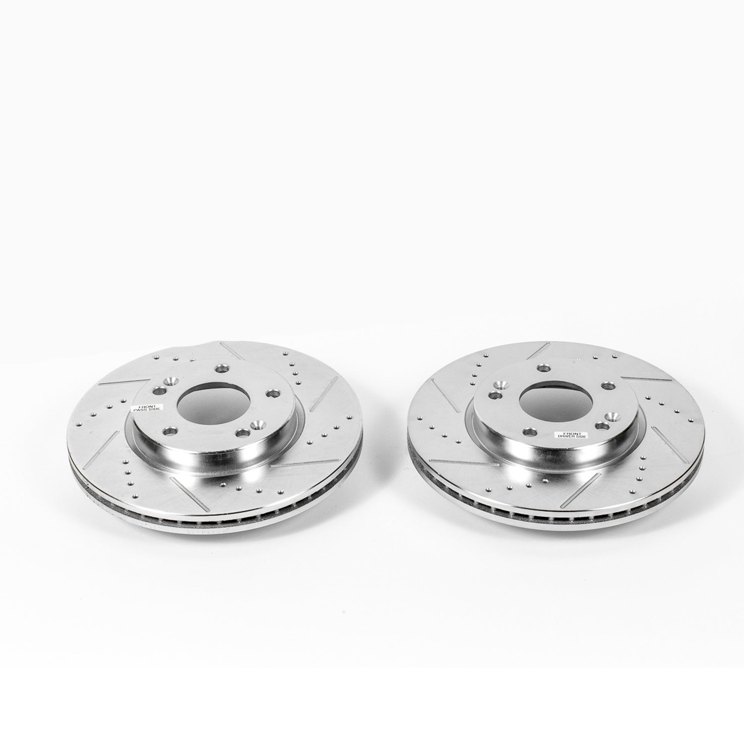 PowerStop Drilled & Slotted Front Rotors | Hyundai Elantra (11-19) (JBR1564XPR)
