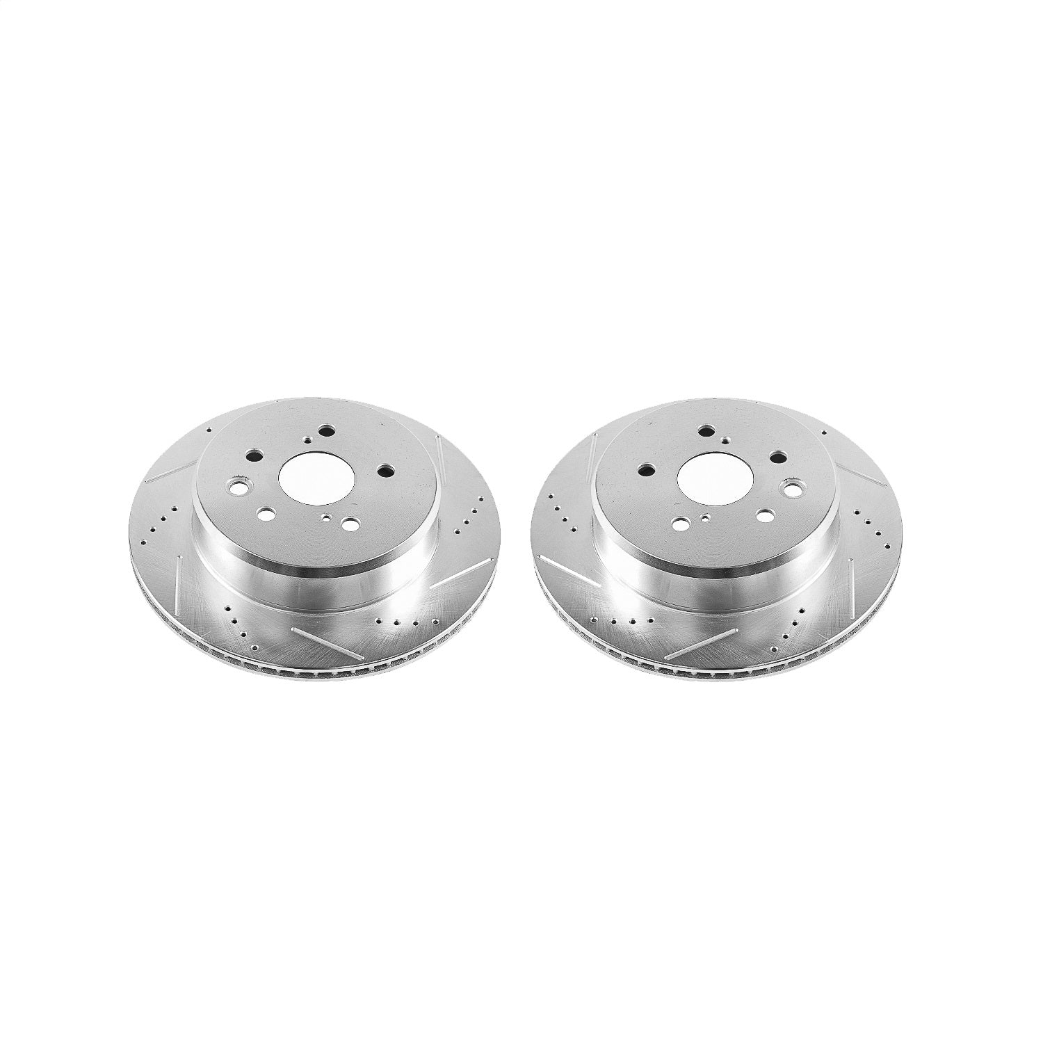 PowerStop Drilled & Slotted Rear Rotors | Lexus GS200t (16-17) (JBR1570XPR)