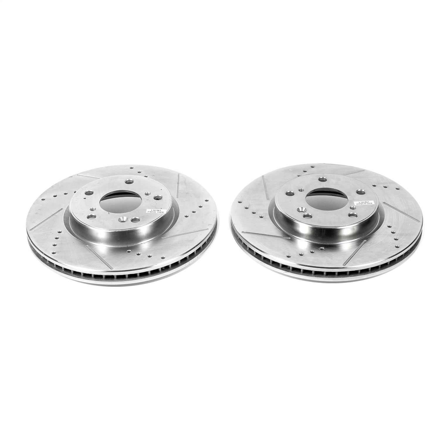 PowerStop Drilled & Slotted Front Rotors | Honda Accord (13-19) (JBR1571XPR)